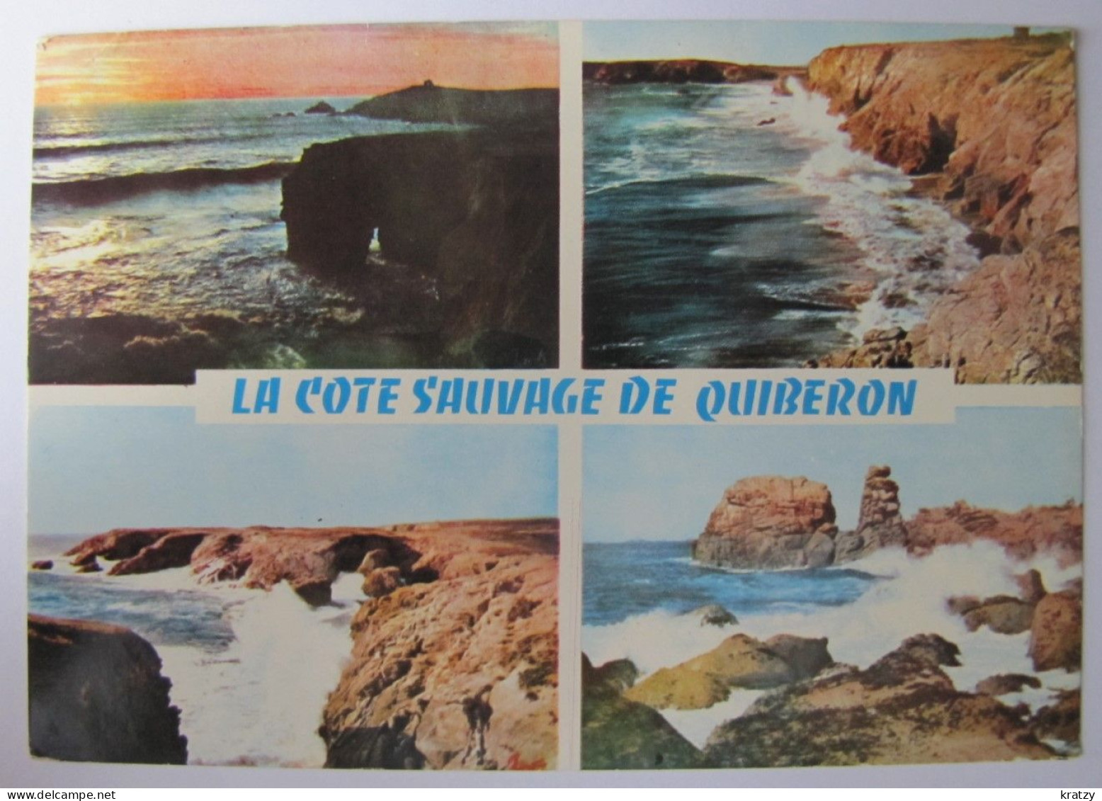 FRANCE - MORBIHAN - QUIBERON - La Côte Sauvage - Quiberon