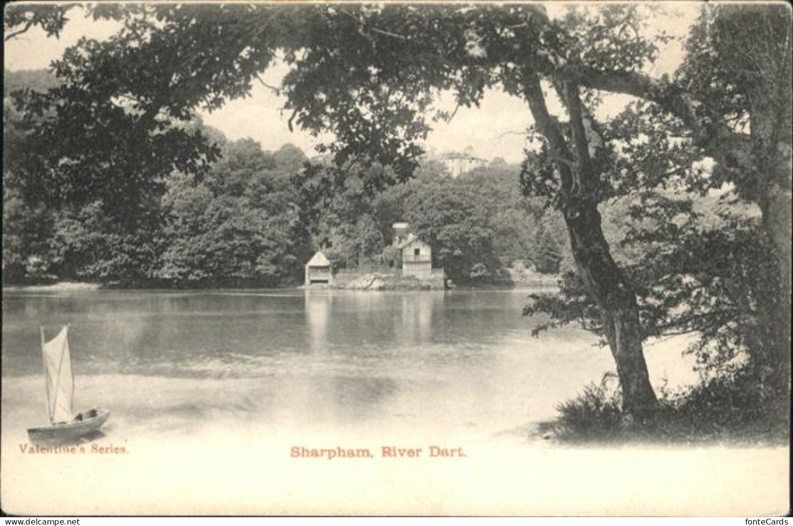 10928015 Sharpham Sharpham River Dart Schiff * United Kingdom - Sonstige & Ohne Zuordnung
