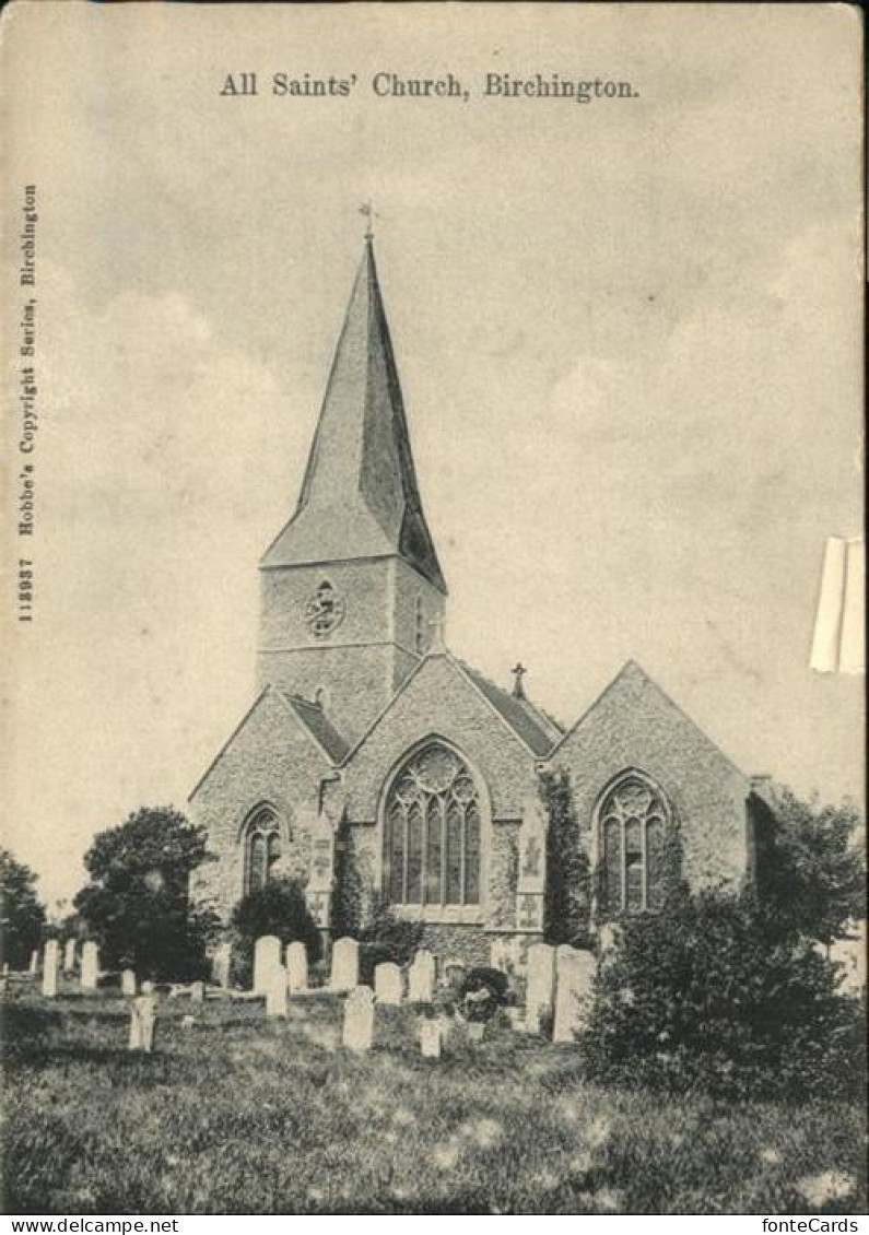 10927976 Birchington Thanet All Saints Church * Thanet - Autres & Non Classés