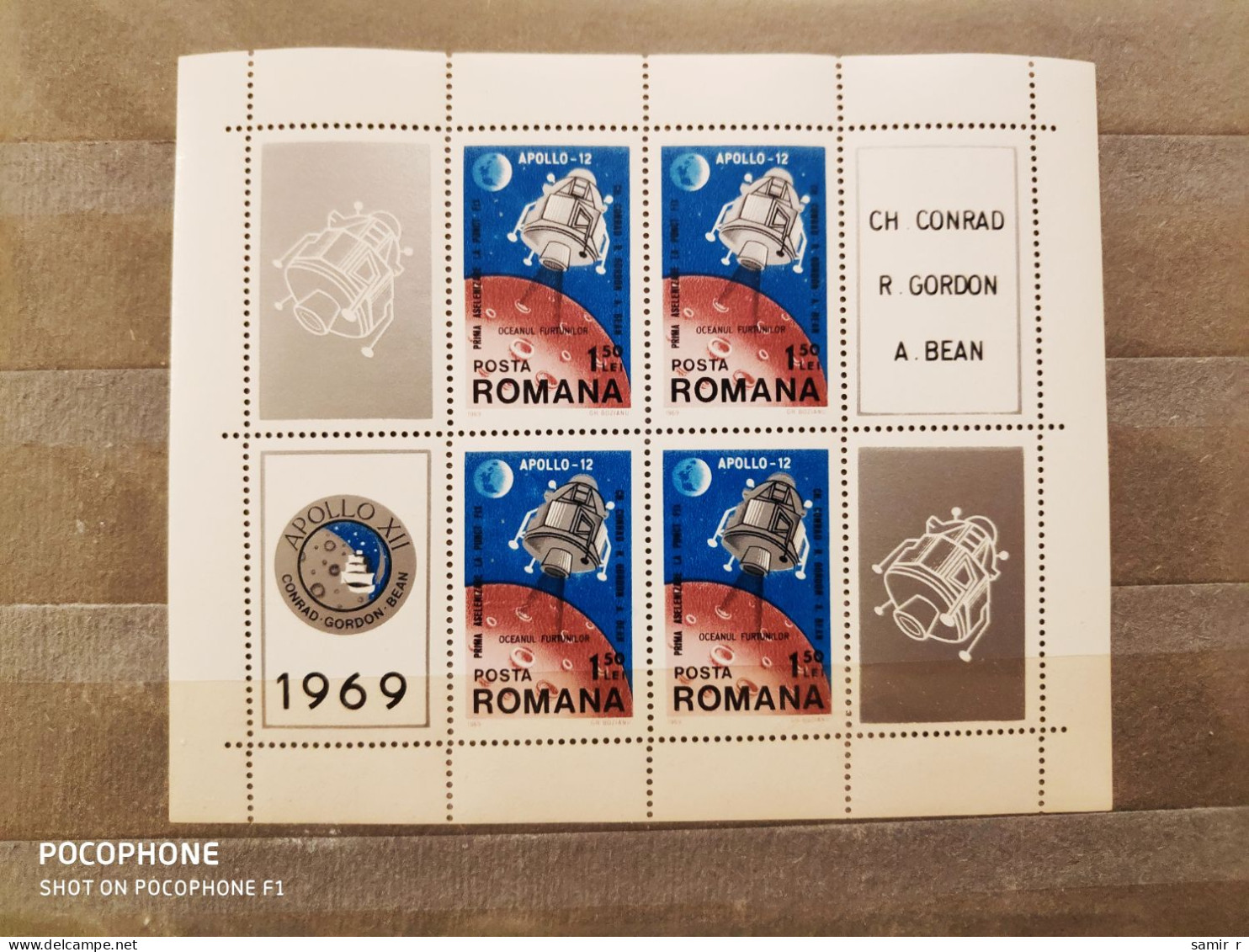 1969	Romania	Space 10 - Neufs