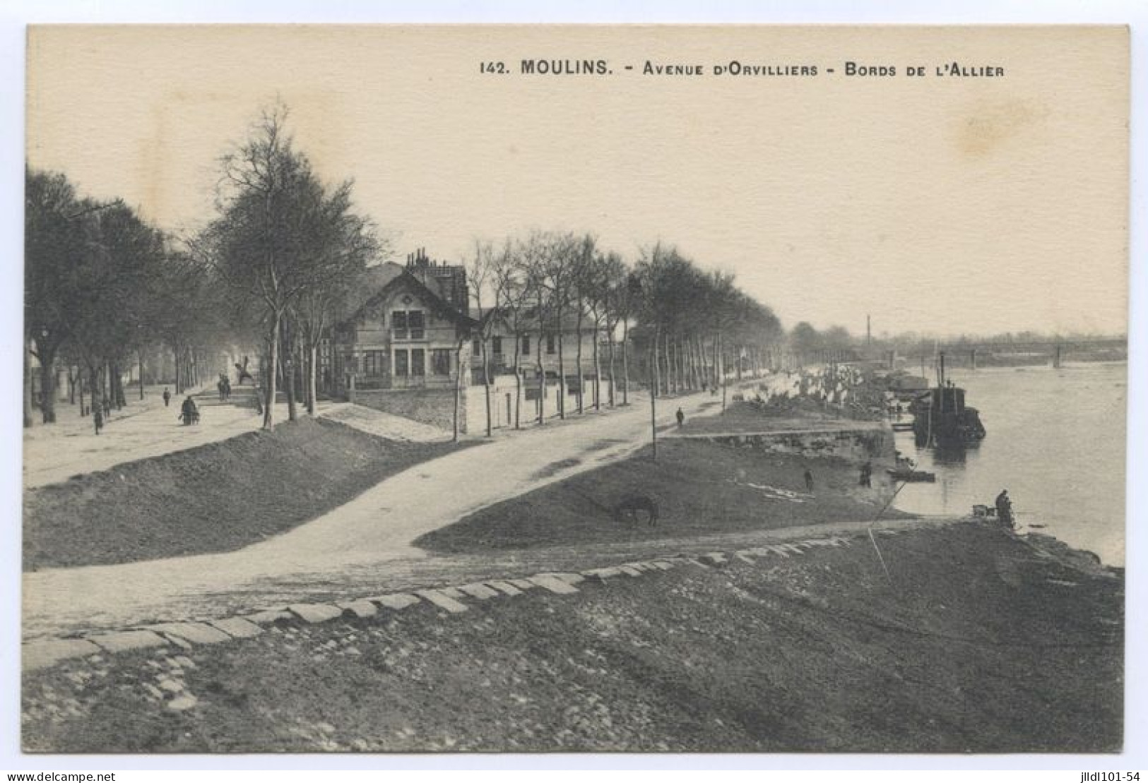Moulins, Avenue D'Orvilliers, Bords De L'Allier - Moulins