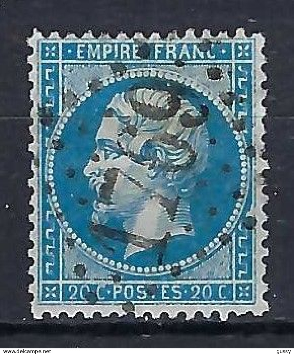 FRANCE Classique, B Obl. GC Des Villes Sur TP Isolés: GC 1769 (Le Havre,1) Sur Y&T 22 - 1862 Napoleon III