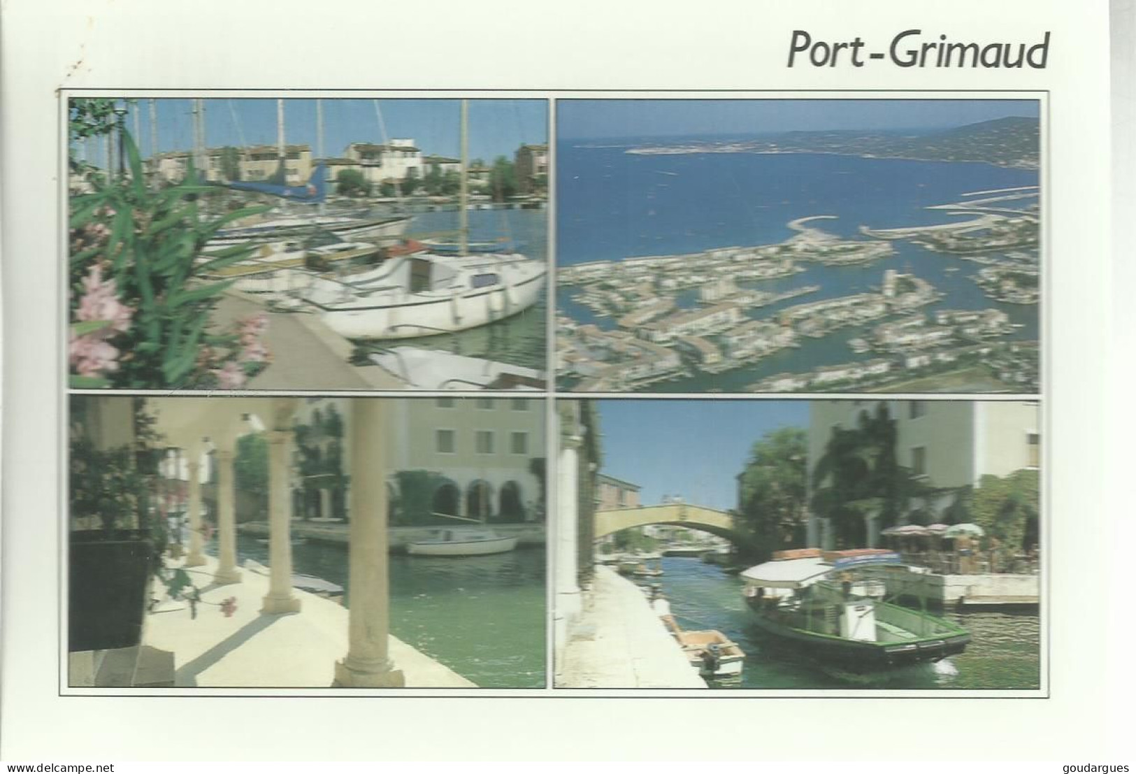 Port-Grimaud - Cité Lacustre Construite Par L'Architecte François Spoerry De 1966 à 1991 - Multivues  - (P) - Port Grimaud
