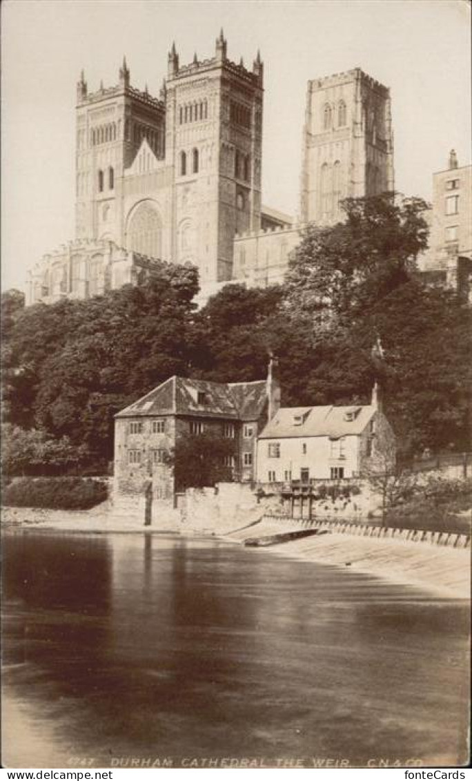 10927846 Durham UK Cathedral The Weir * Durham - Sonstige & Ohne Zuordnung