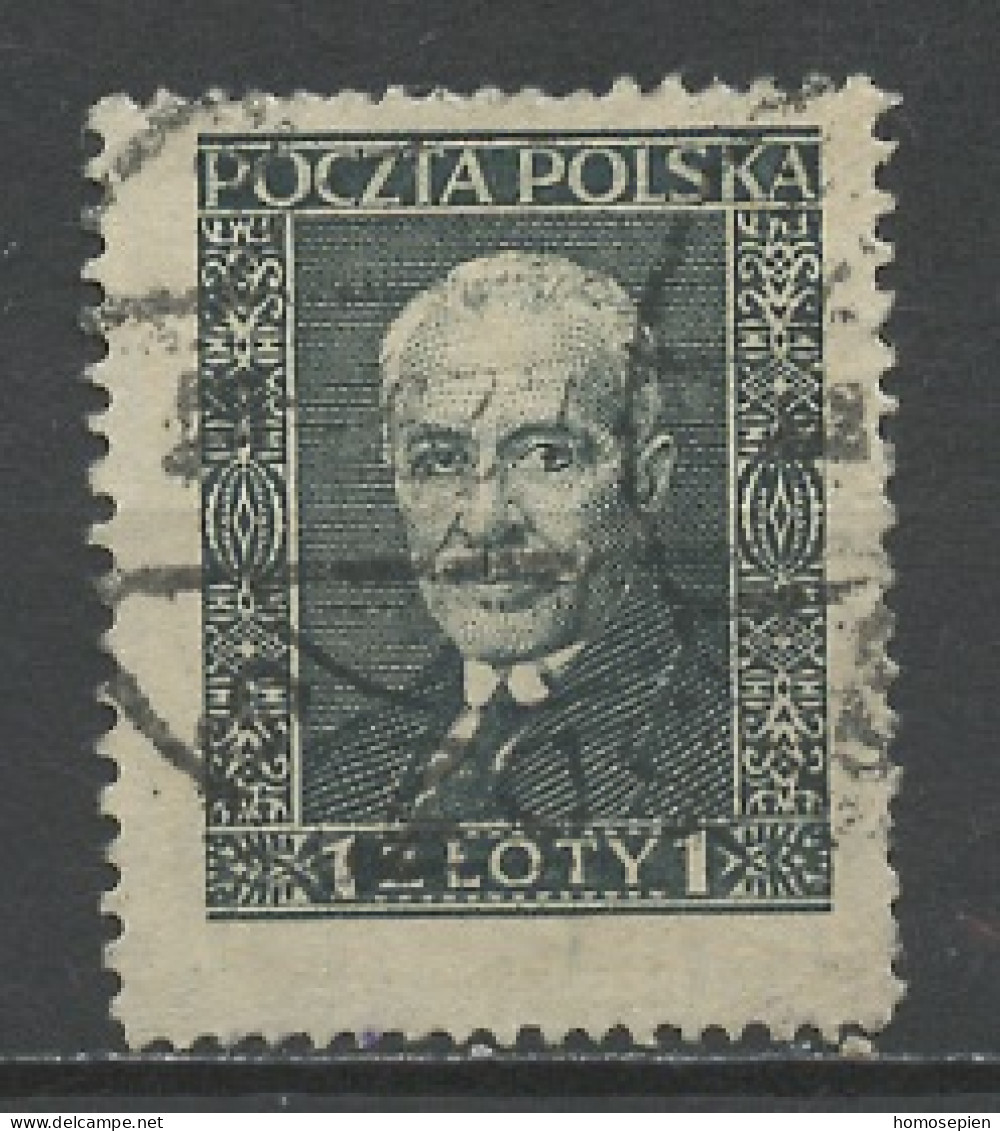 Pologne - Poland - Polen 1928-32 Y&T N°344a - Michel N°270 (o) - 1z Moscicki - Oblitérés