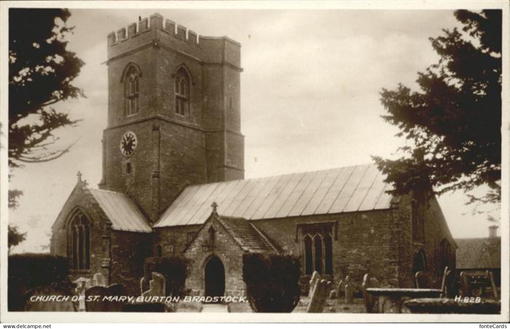 10927838 Dorset Dorset [Handschriftlich] Church St Mary Burton Bradstock *  - Autres & Non Classés