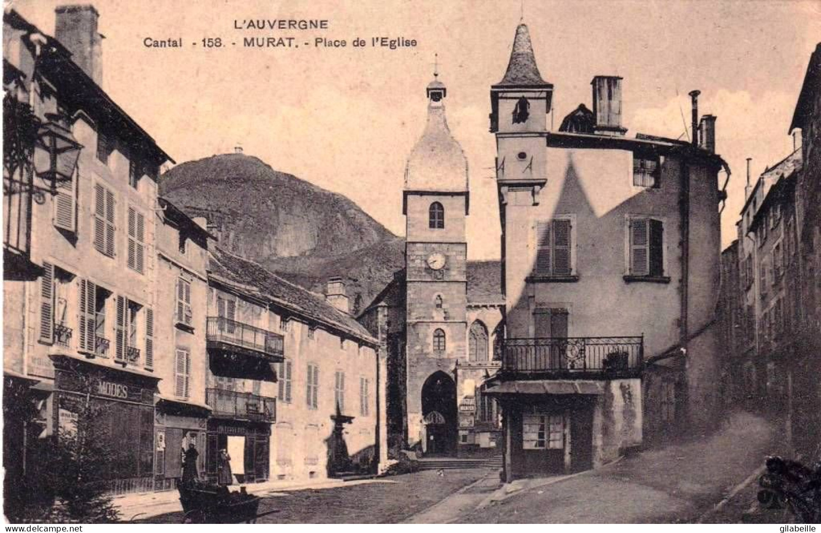 15 - Cantal -  MURAT -  Place De L église - Murat