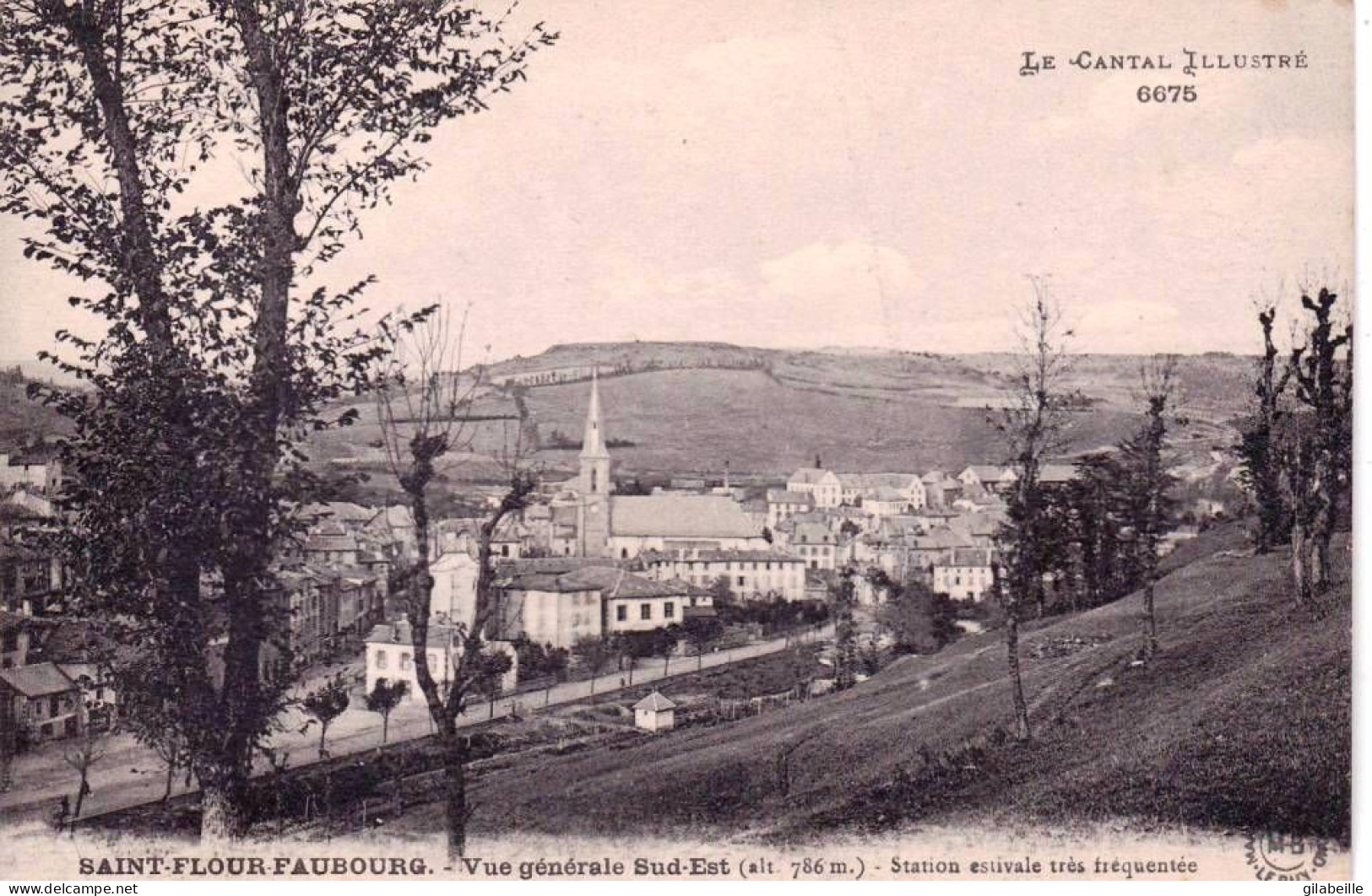 15 - Cantal -  SAINT FLOUR -  Vue Generale Au Sud Est - Saint Flour