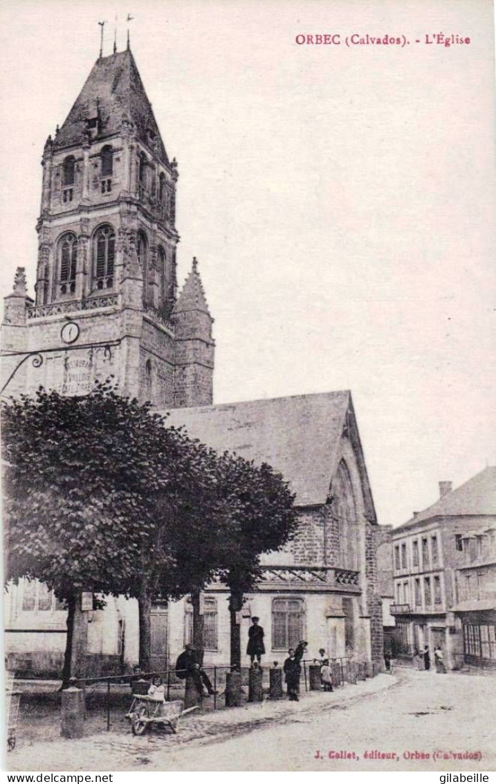 14 - Calvados -  ORBEC - L église - Orbec