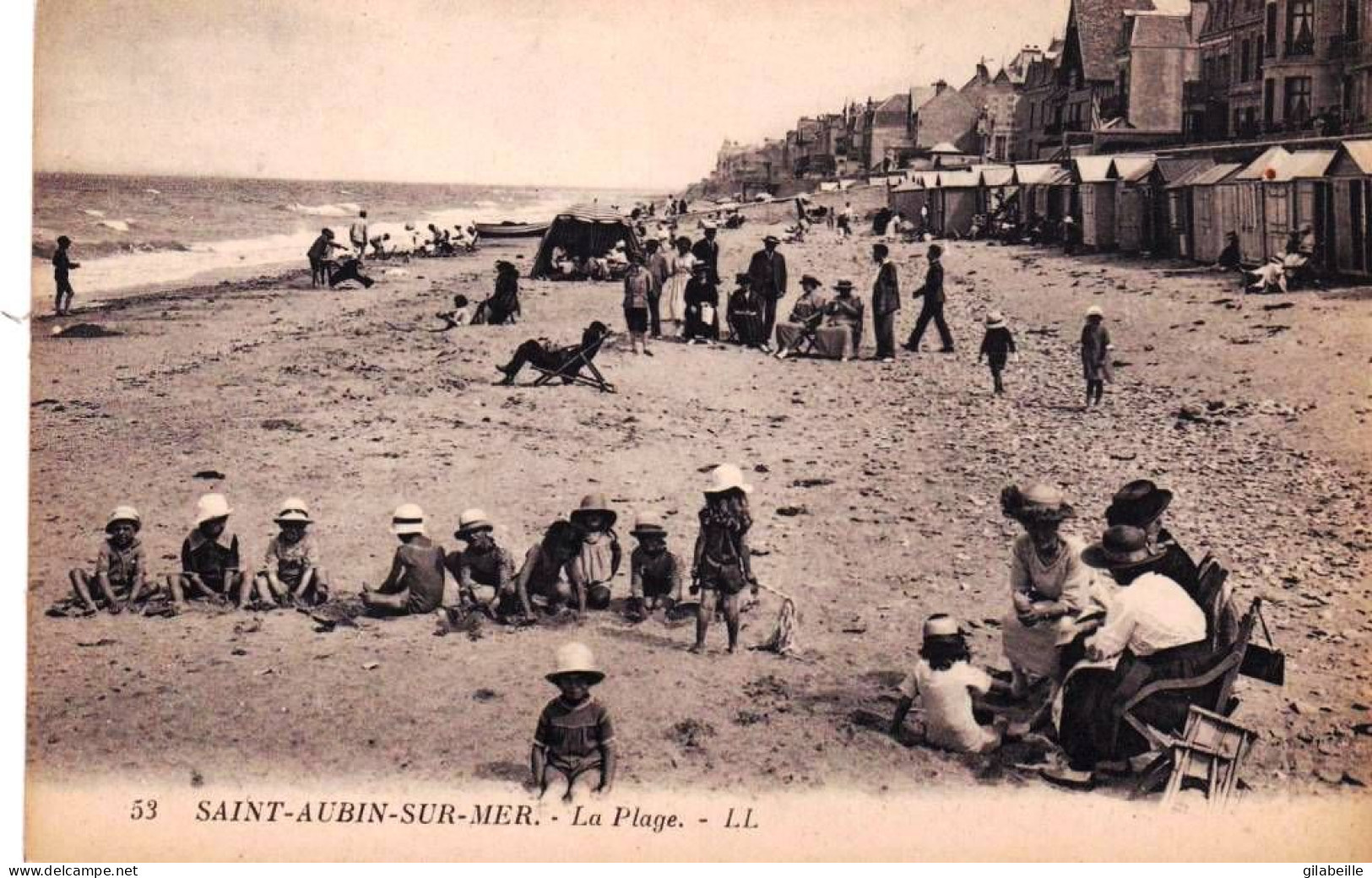 14 - Calvados - SAINT AUBIN Sur MER - La Plage  - Saint Aubin