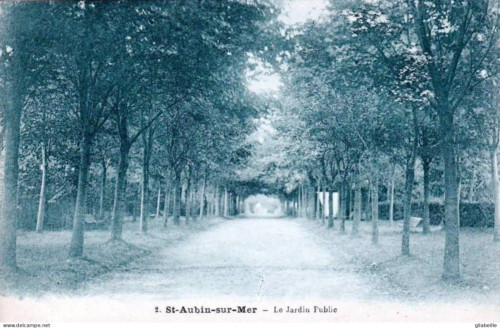 14 - Calvados - SAINT AUBIN Sur MER - Le Jardin Public - Saint Aubin