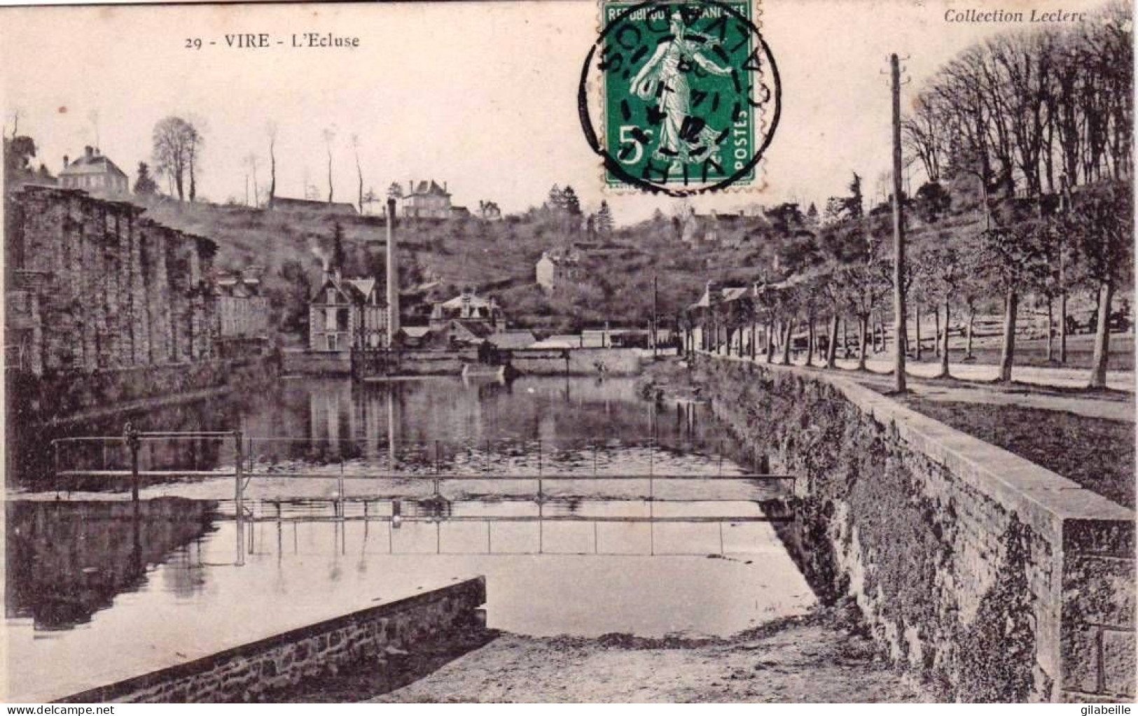 14 - Calvados -  VIRE -    L écluse - Vire