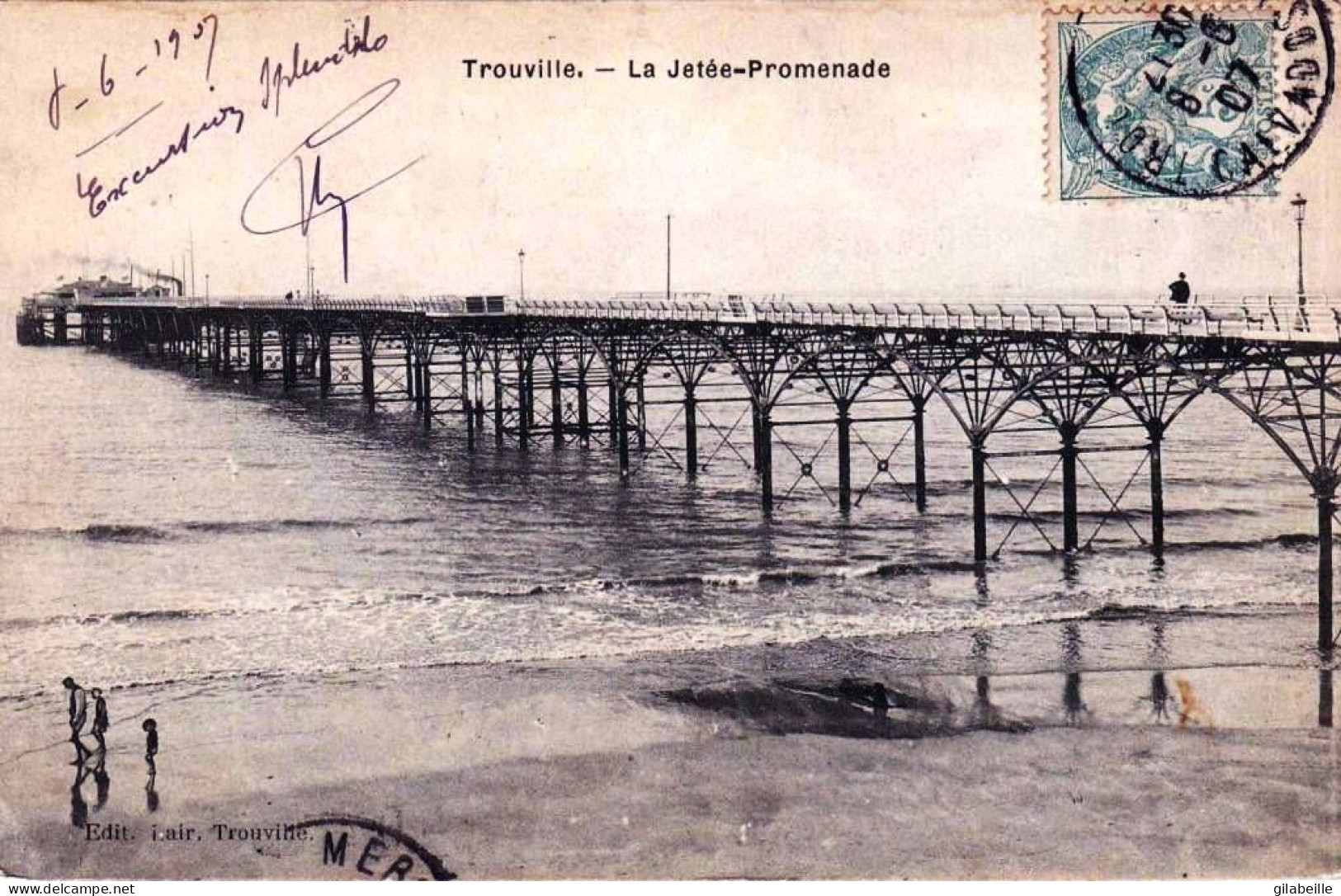 14 - Calvados -  TROUVILLE  - La Jetée Promenade - Trouville