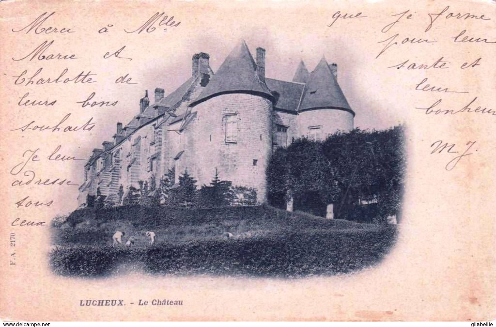 80 - Somme -  LUCHEUX -  Le Chateau - Lucheux