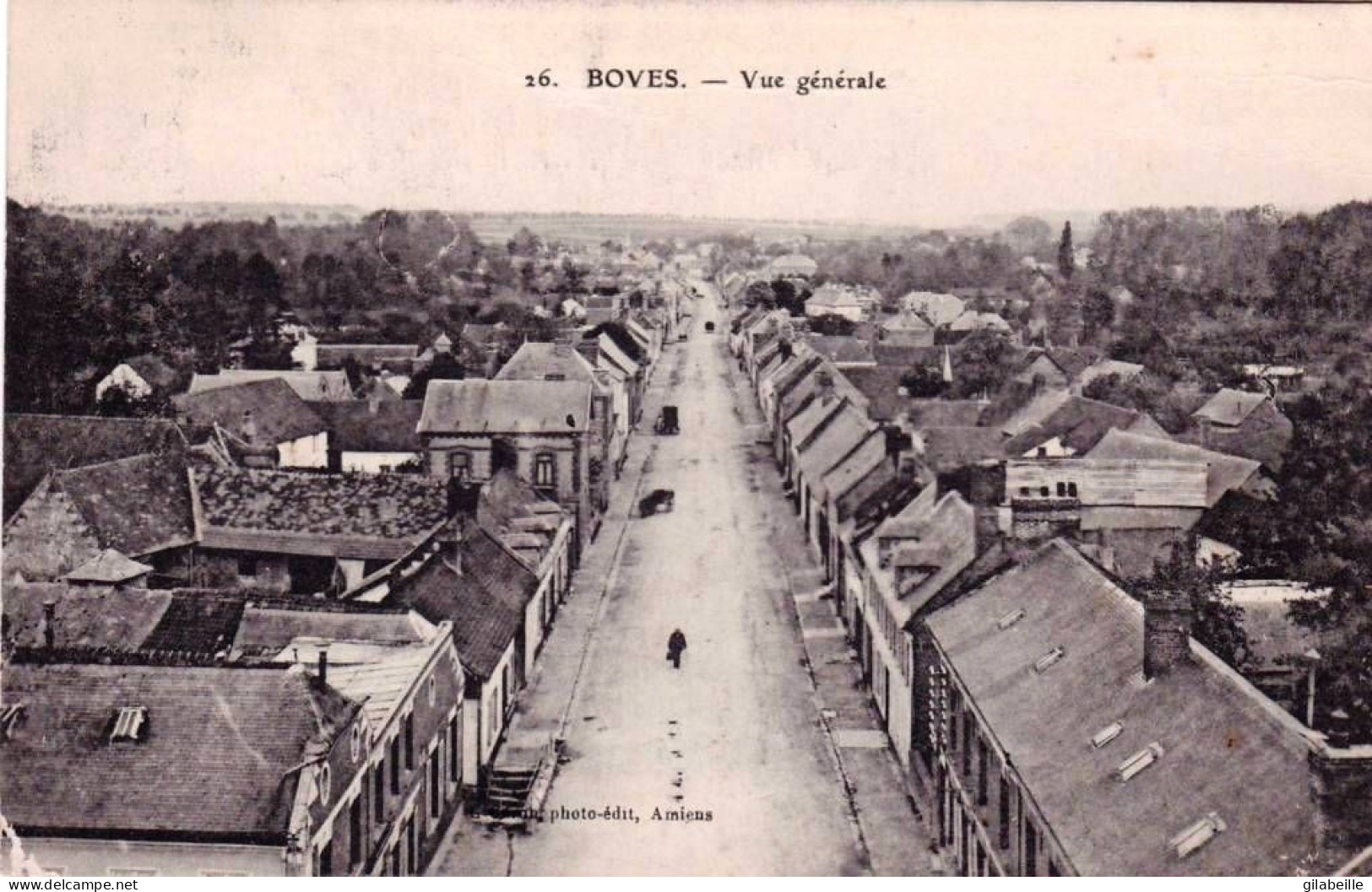 80 - Somme -  BOVES - Vue Generale - Boves