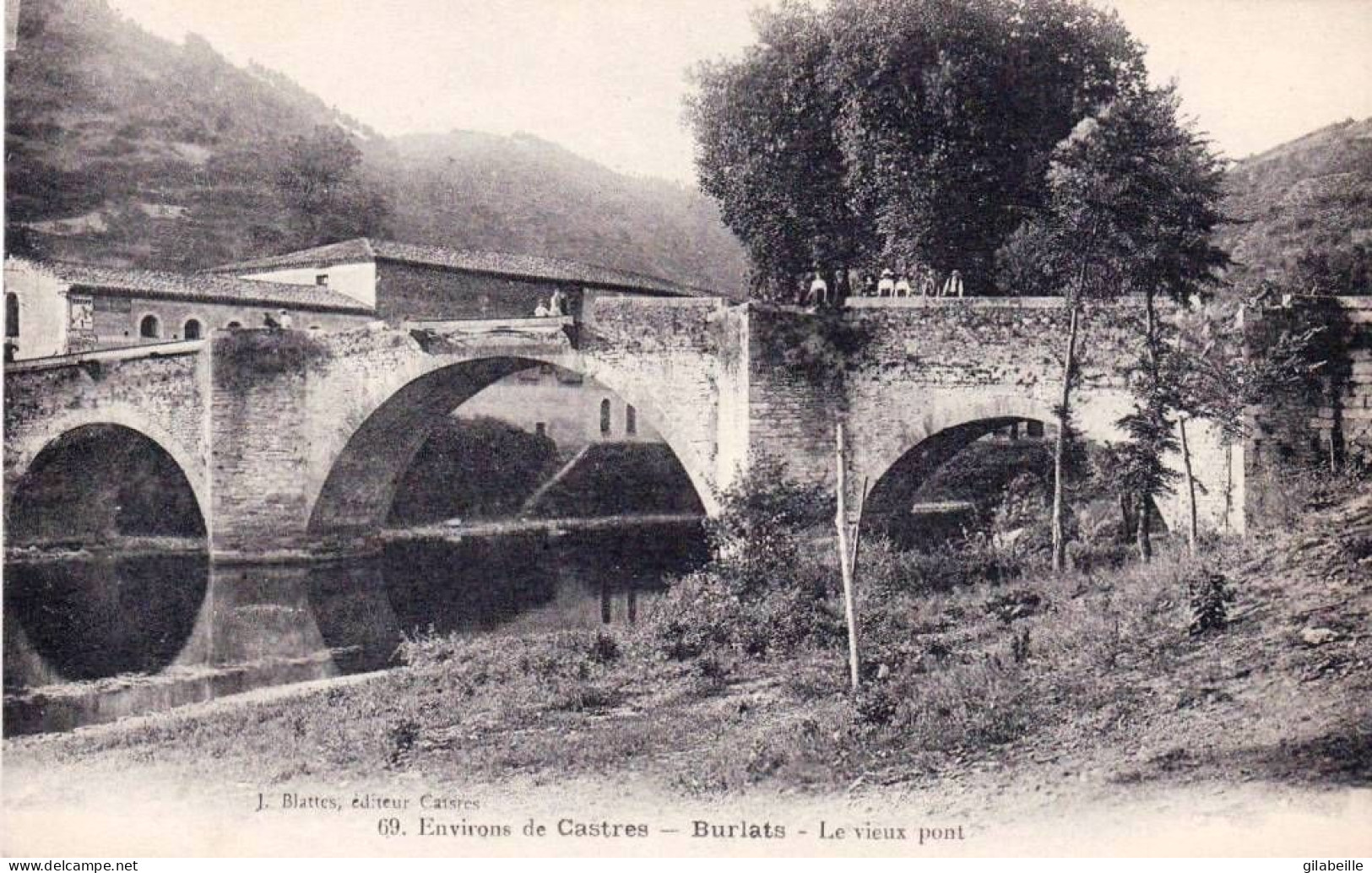 81 - Tarn - BURLATS - Environs De Castres -  Le Vieux Pont - Other & Unclassified
