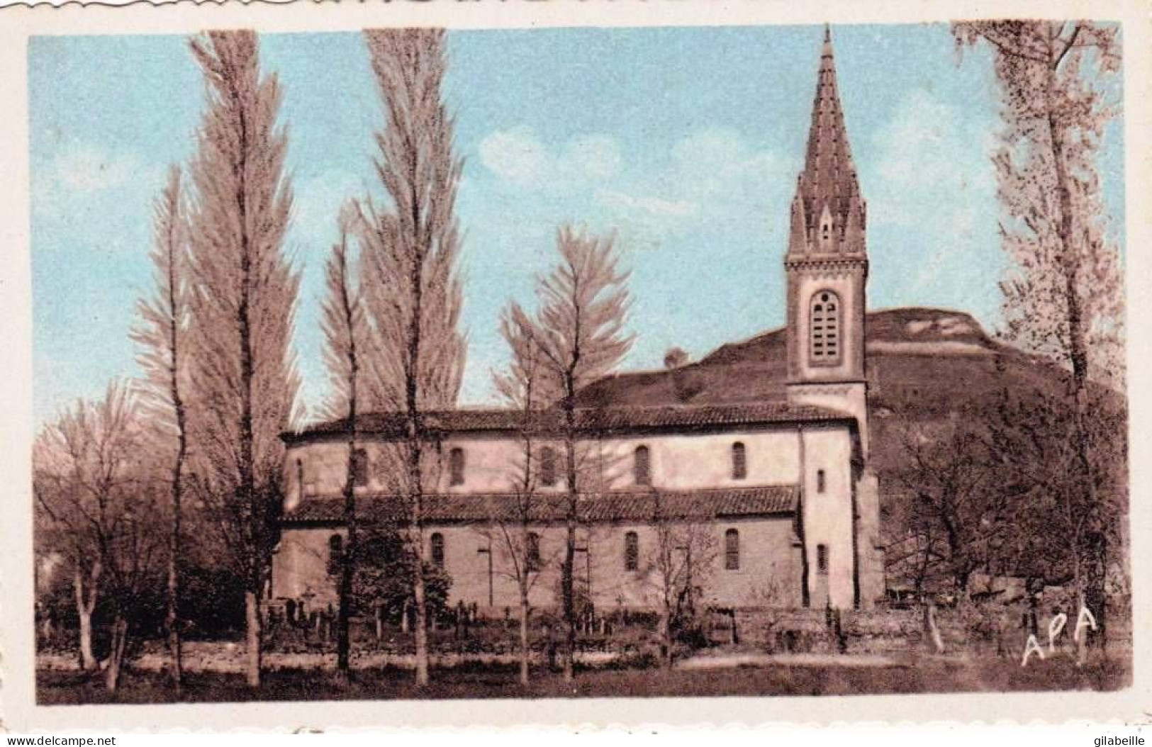 81 - Tarn -  LOMBERS - L église Et Le Pic - Other & Unclassified