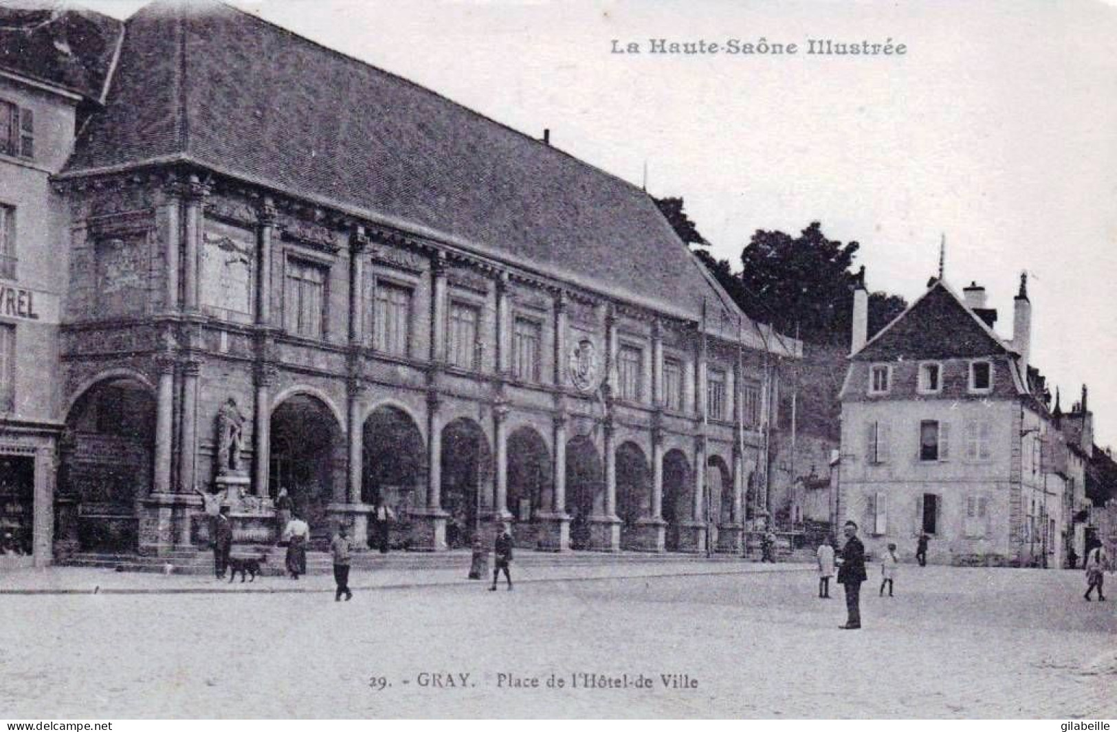 70 - Haute Saone -  GRAY -  Place De L Hotel De Ville - Gray