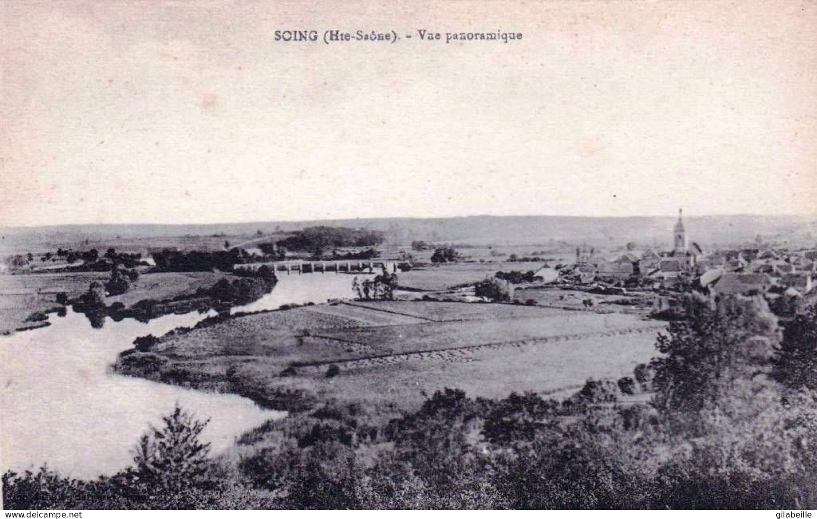 70 - Haute Saone -  SOING -  Vue Panoramique - Other & Unclassified