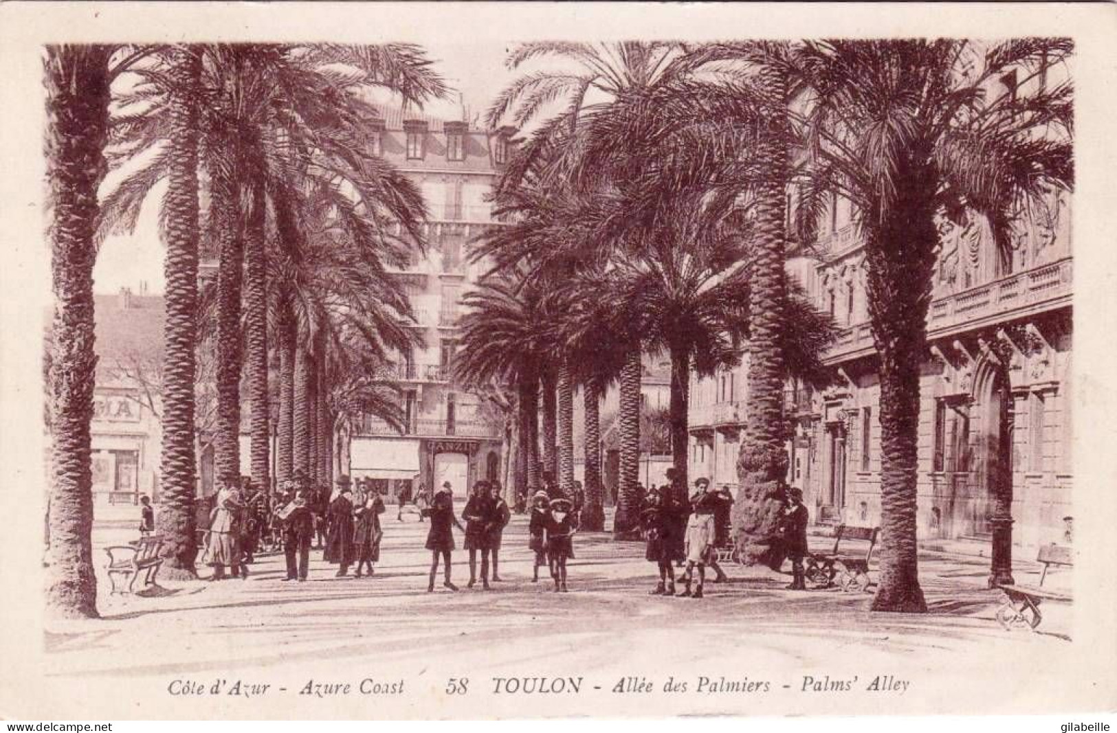 83 - Var -  TOULON -  Allée Des Palmiers - Toulon