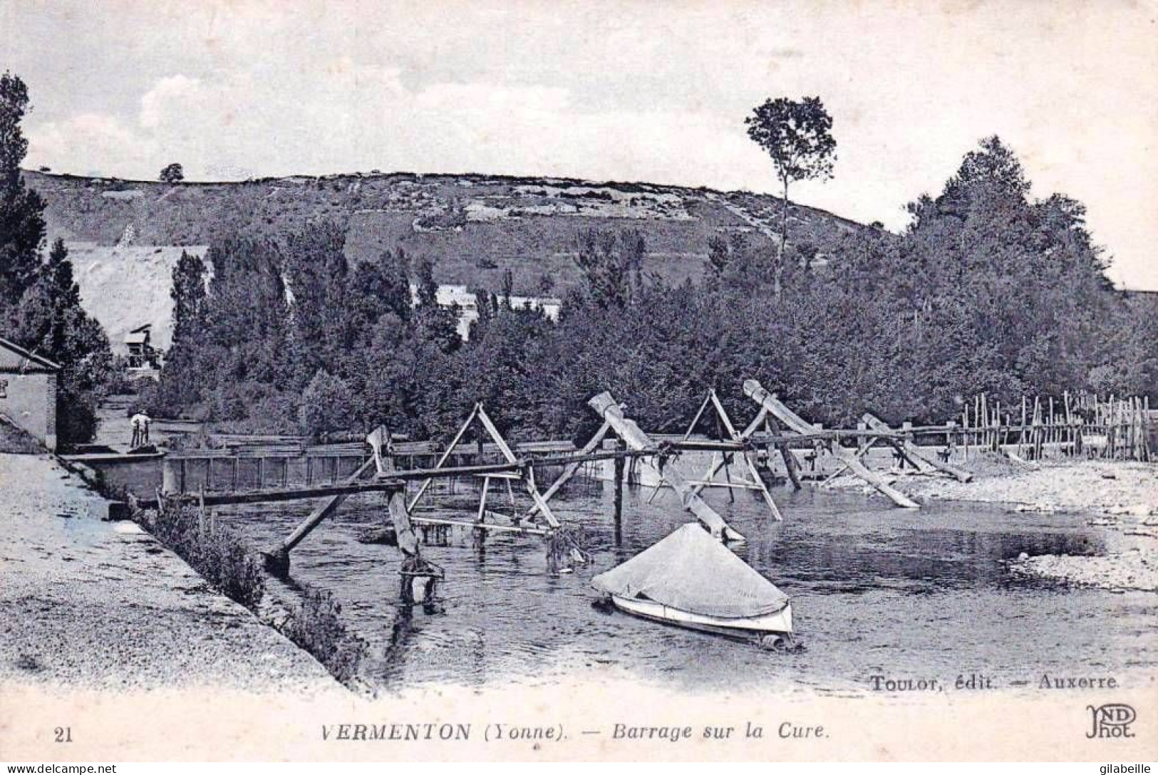 89 - Yonne -  VERMENTON - Barrage Sur La Cure - Vermenton