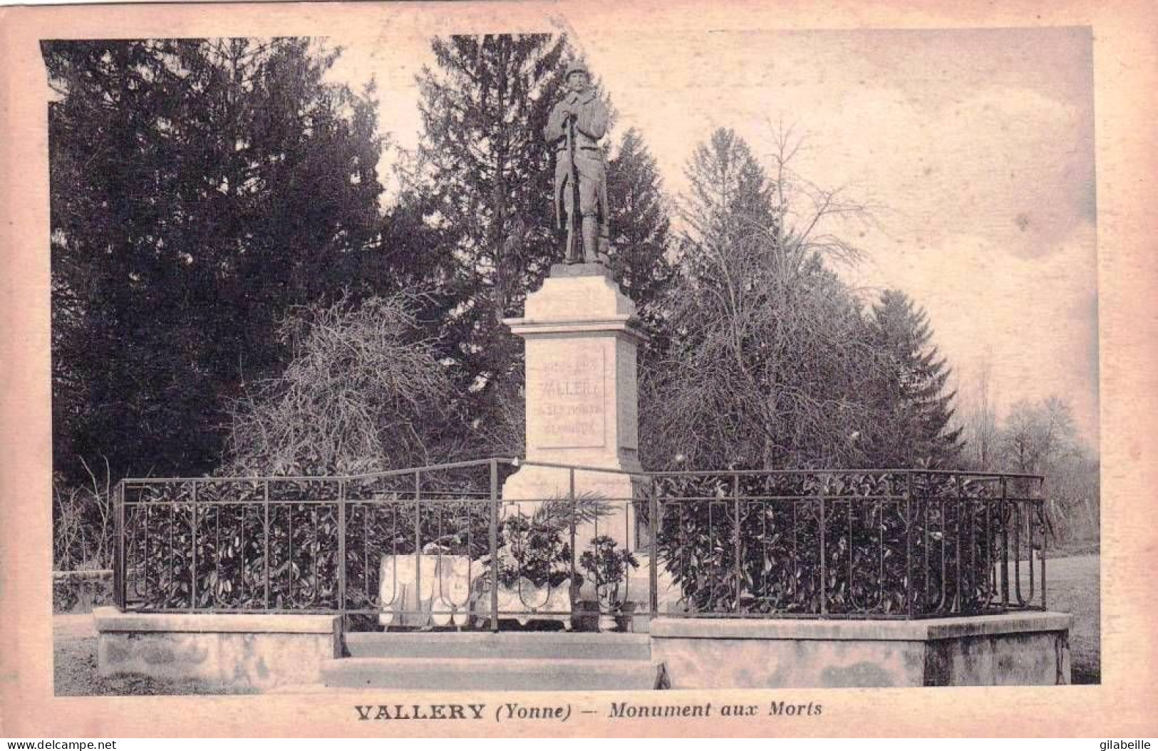 89 - Yonne - VALLERY -  Monument Aux Morts - Other & Unclassified