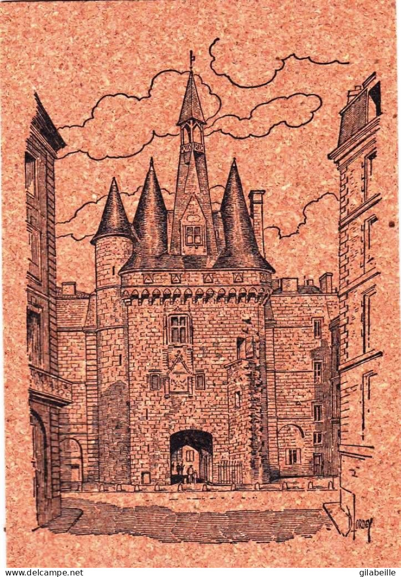 33 - BORDEAUX - La Porte De Cailhau - Carte En Liege - Bordeaux