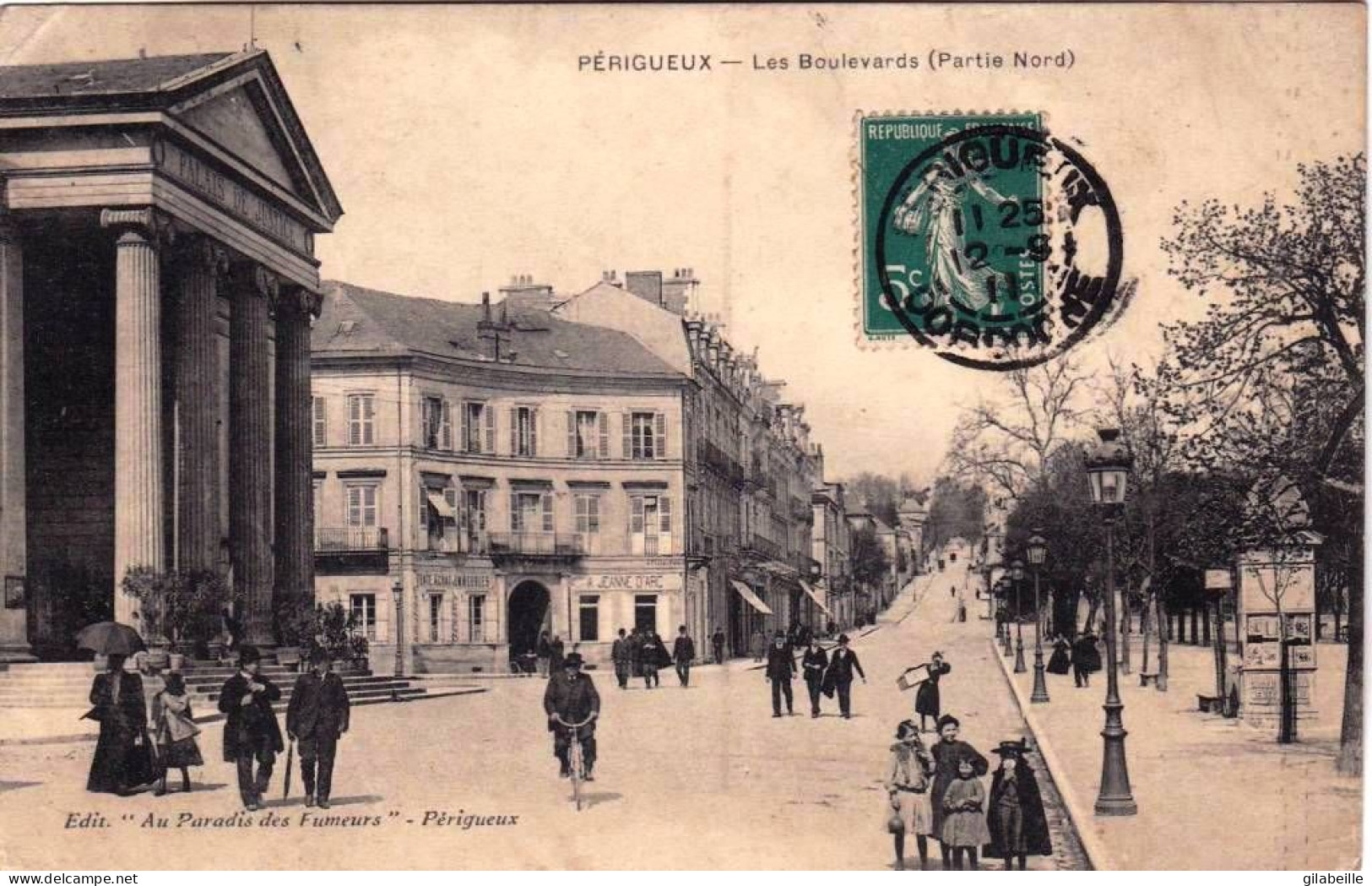 24 - Dordogne -  PERIGUEUX -  Partie Nord Des Boulevards - Périgueux