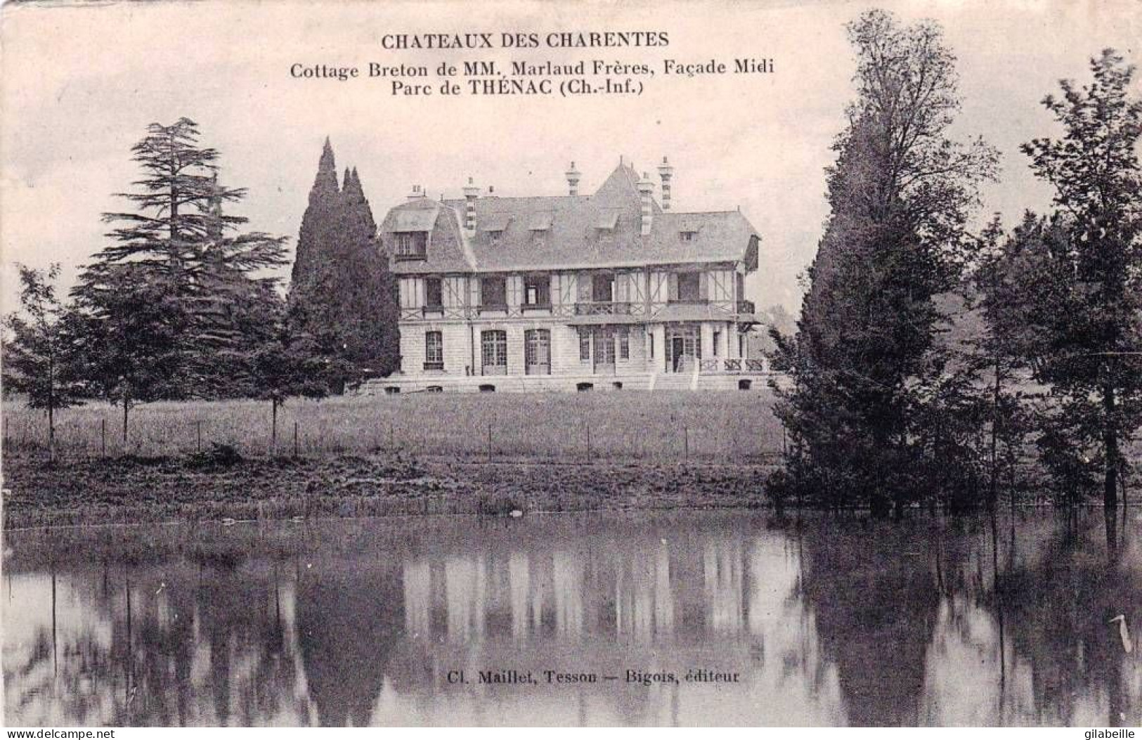 17 - Charente Maritime -  Parc De THENAC - Cottage Breton De M M  Marlaud - Other & Unclassified
