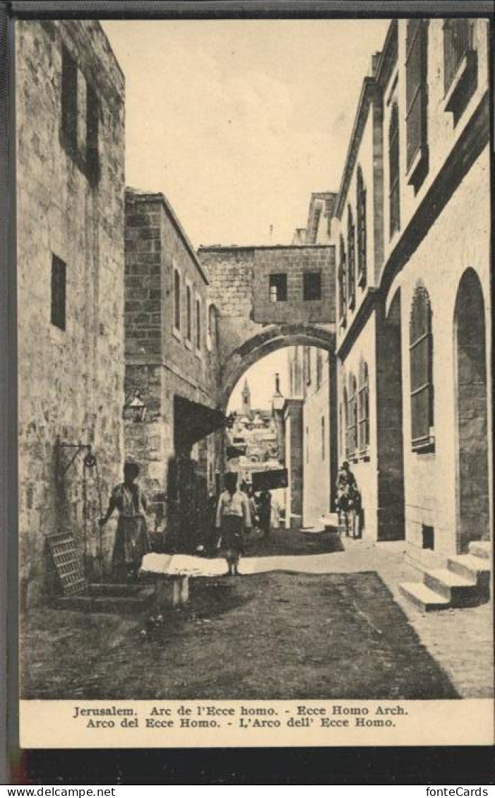 10915294 Jerusalem Yerushalayim Jerusalem Arc Ecce Homo Arch Arco *  - Israel