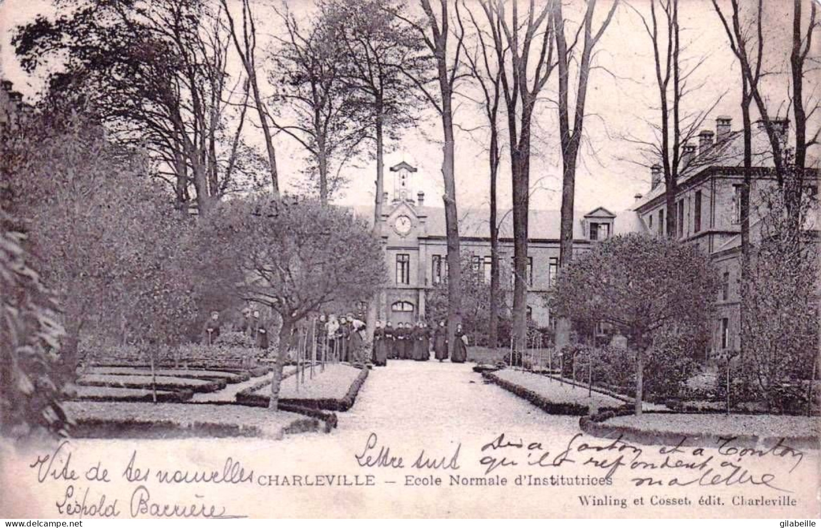 08 - Ardennes -  CHARLEVILLE - Ecole Normale D Institutrices - Charleville