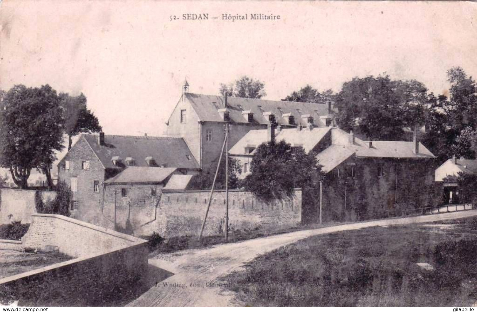 08 - Ardennes -  SEDAN -  Hopital Militaire - Sedan