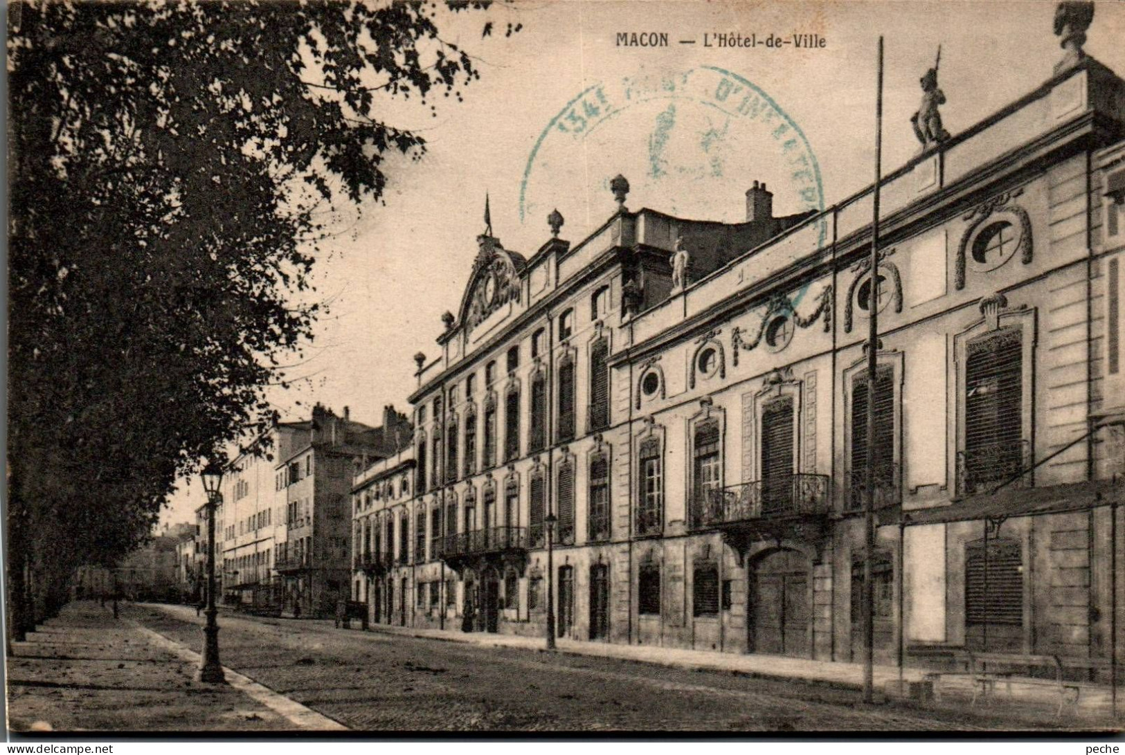 N°3015 W -cpa Macon -l'hôtel De Ville- - Macon