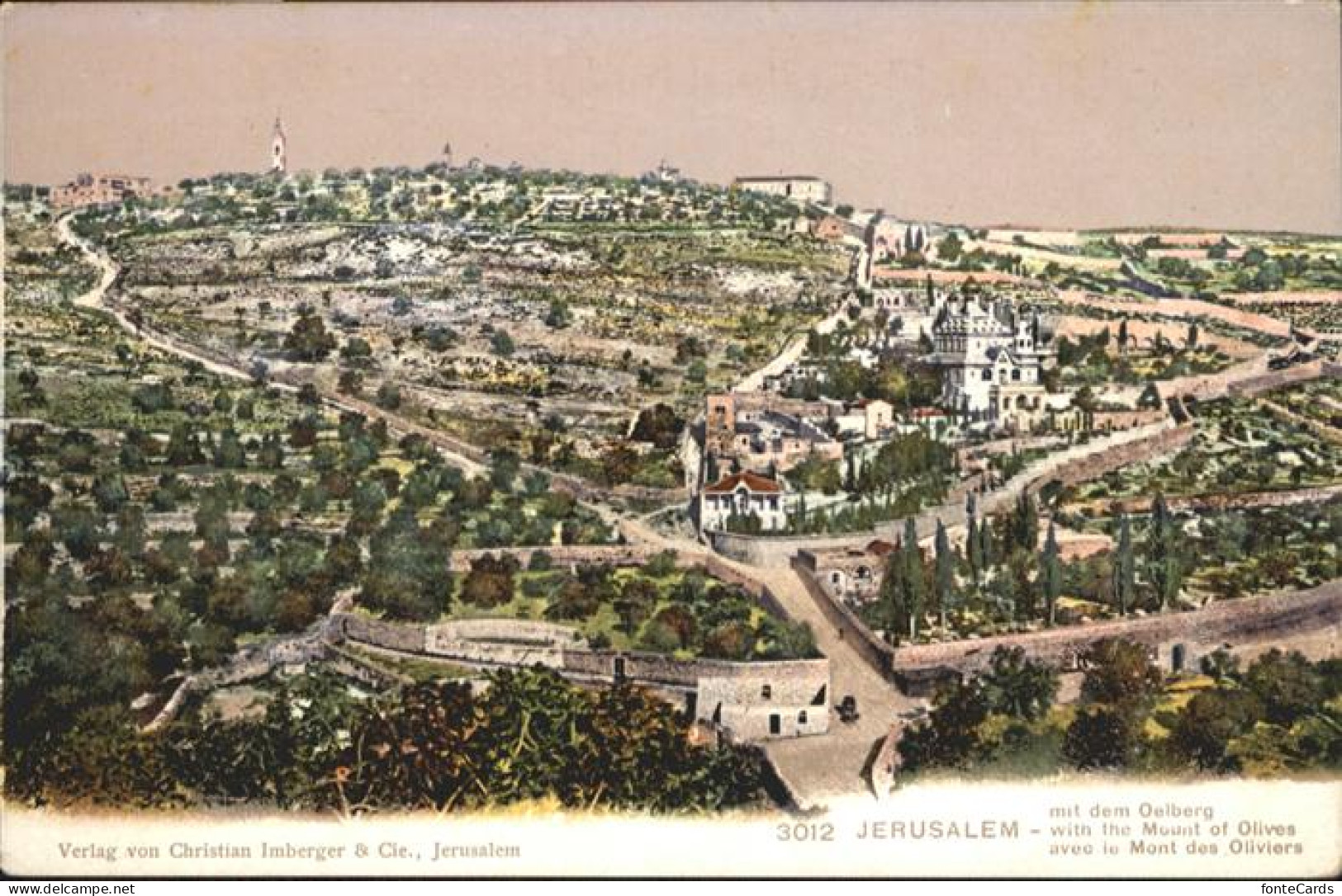 10915253 Jerusalem Yerushalayim Jerusalem Oelberg Mount Olives Mont Oliviers *  - Israel