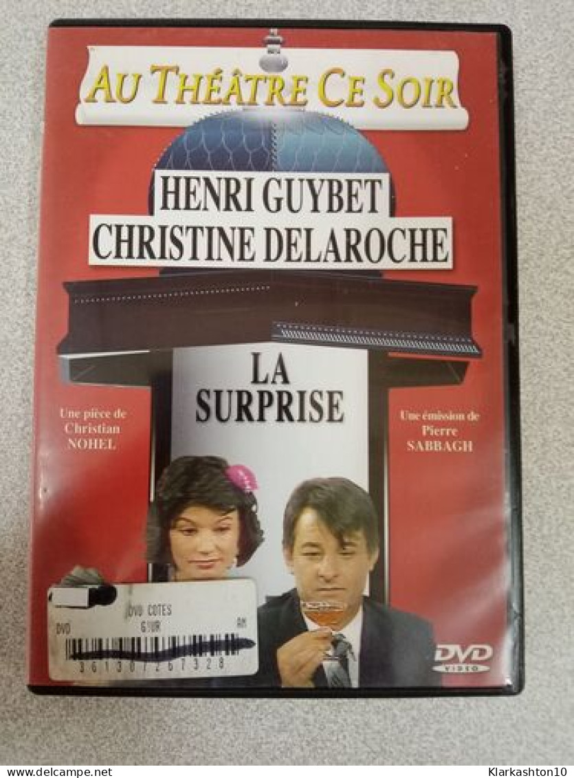 Dvd - Henri Guybet Christine Delaroche : La Surprise - Autres & Non Classés