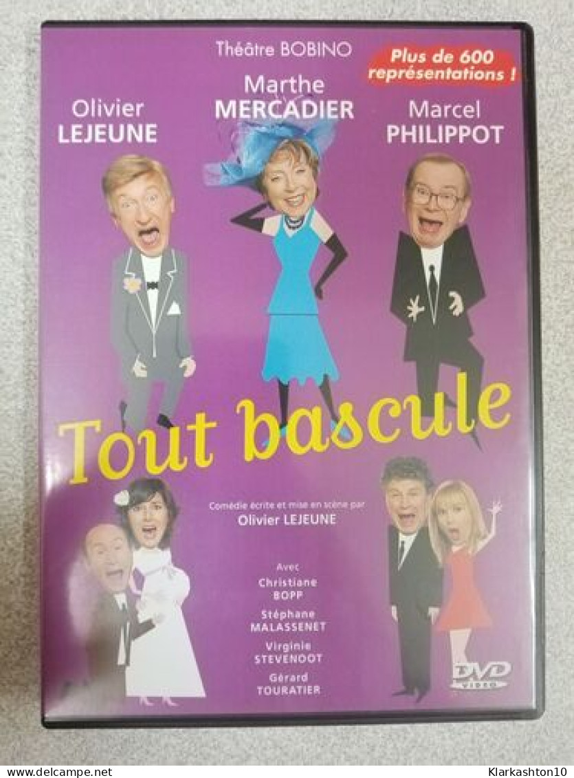 DVD Théâtre - Tout Bascule - Other & Unclassified
