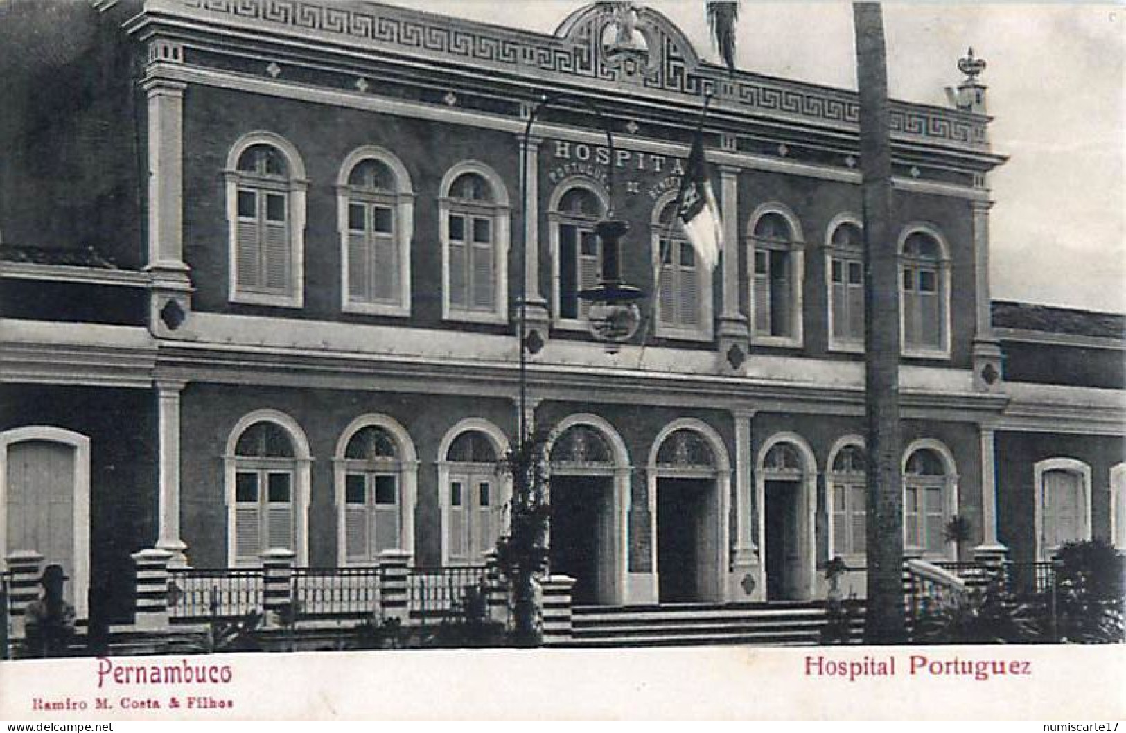 Cpa PERNAMBUCO - RECIFE - Hospital Portuguez ( De Beneficencia ) - Recife