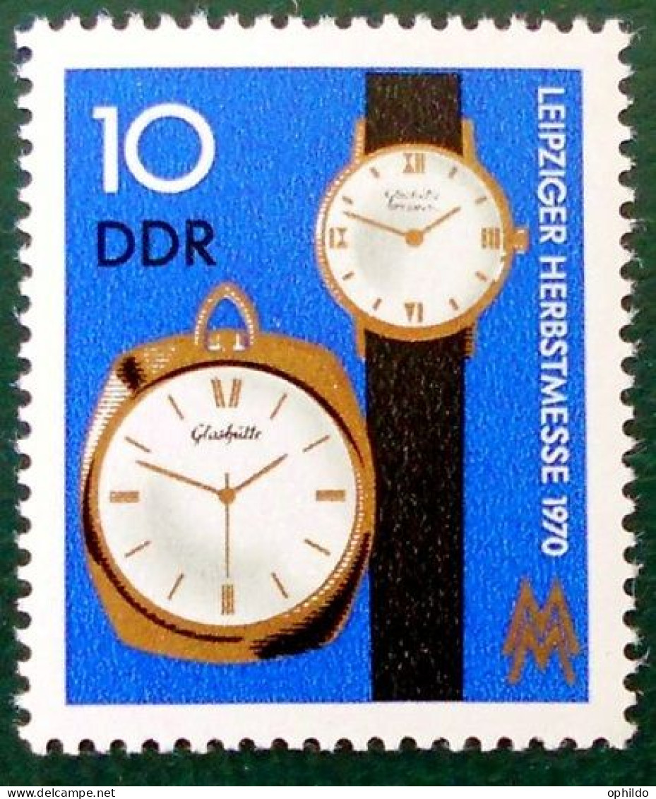 DDR  Yvert   1280  * * TB   Montre - Unused Stamps