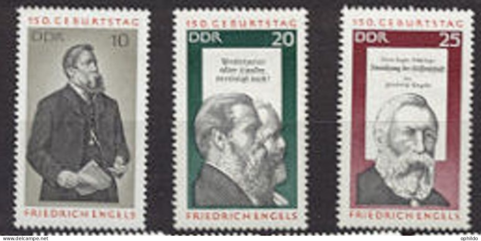 DDR  Yvert   1313/1315  * * TB   - Unused Stamps