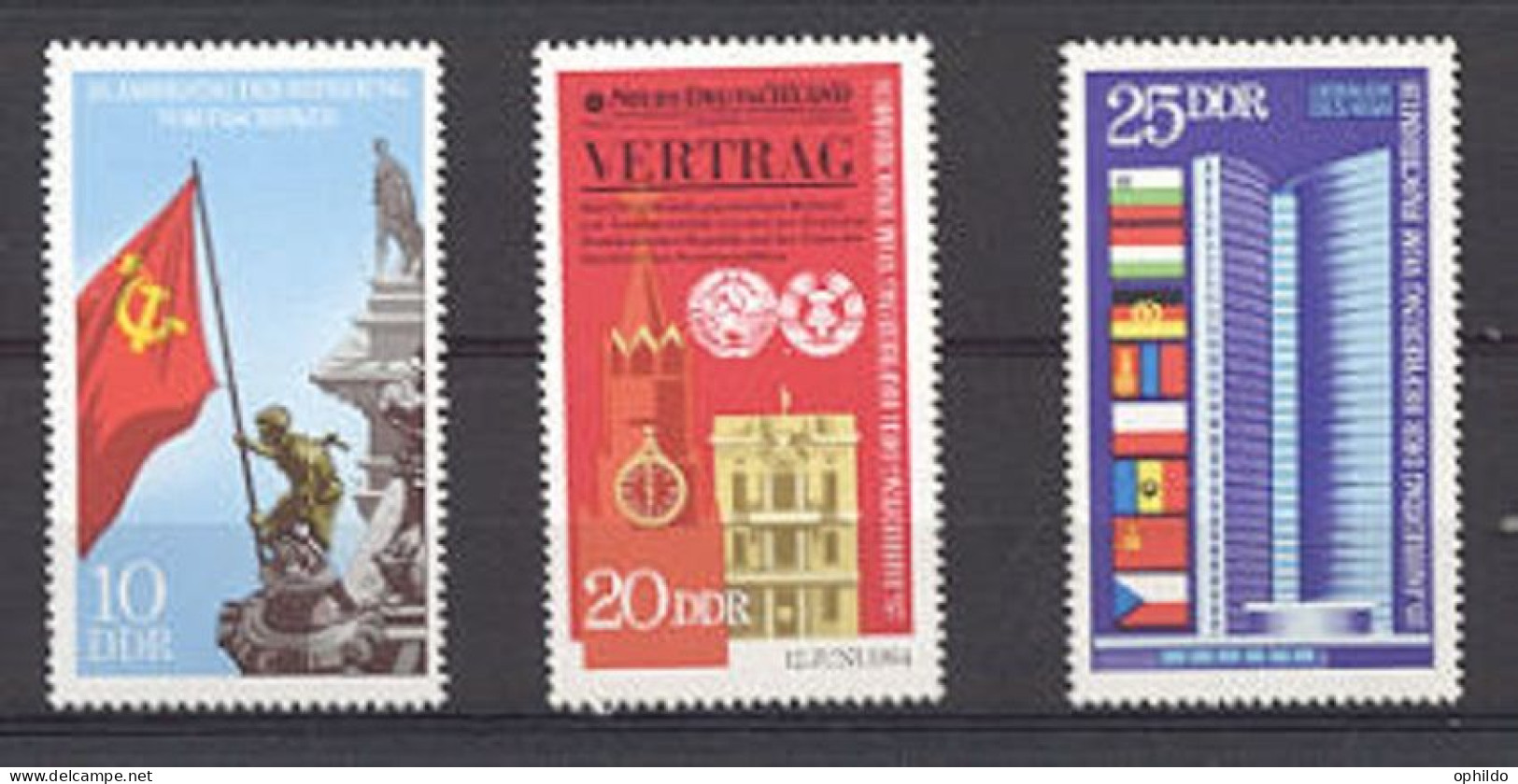 DDR  Yvert   1260/1262  * * TB  - Unused Stamps