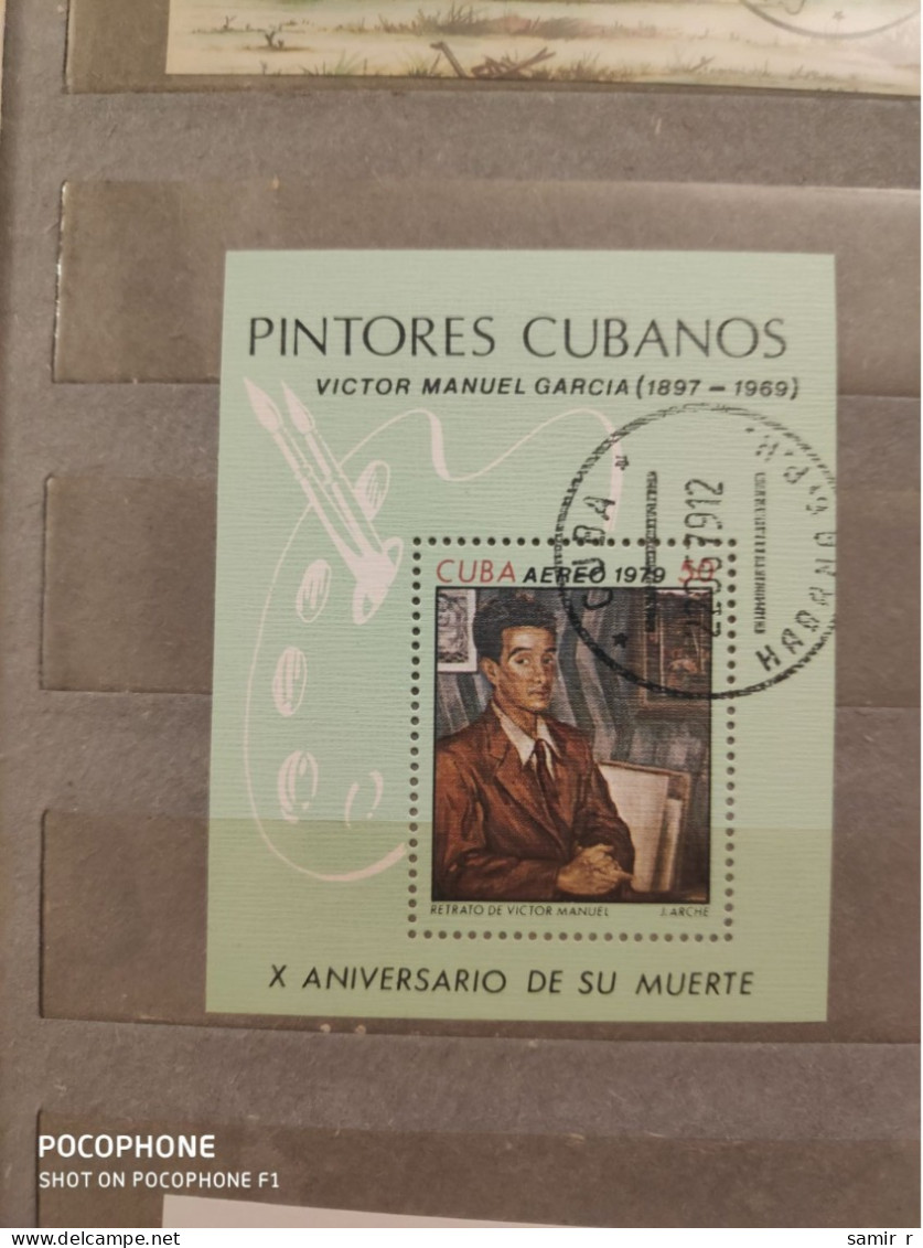 1979	Cuba	Paintings 11 - Oblitérés