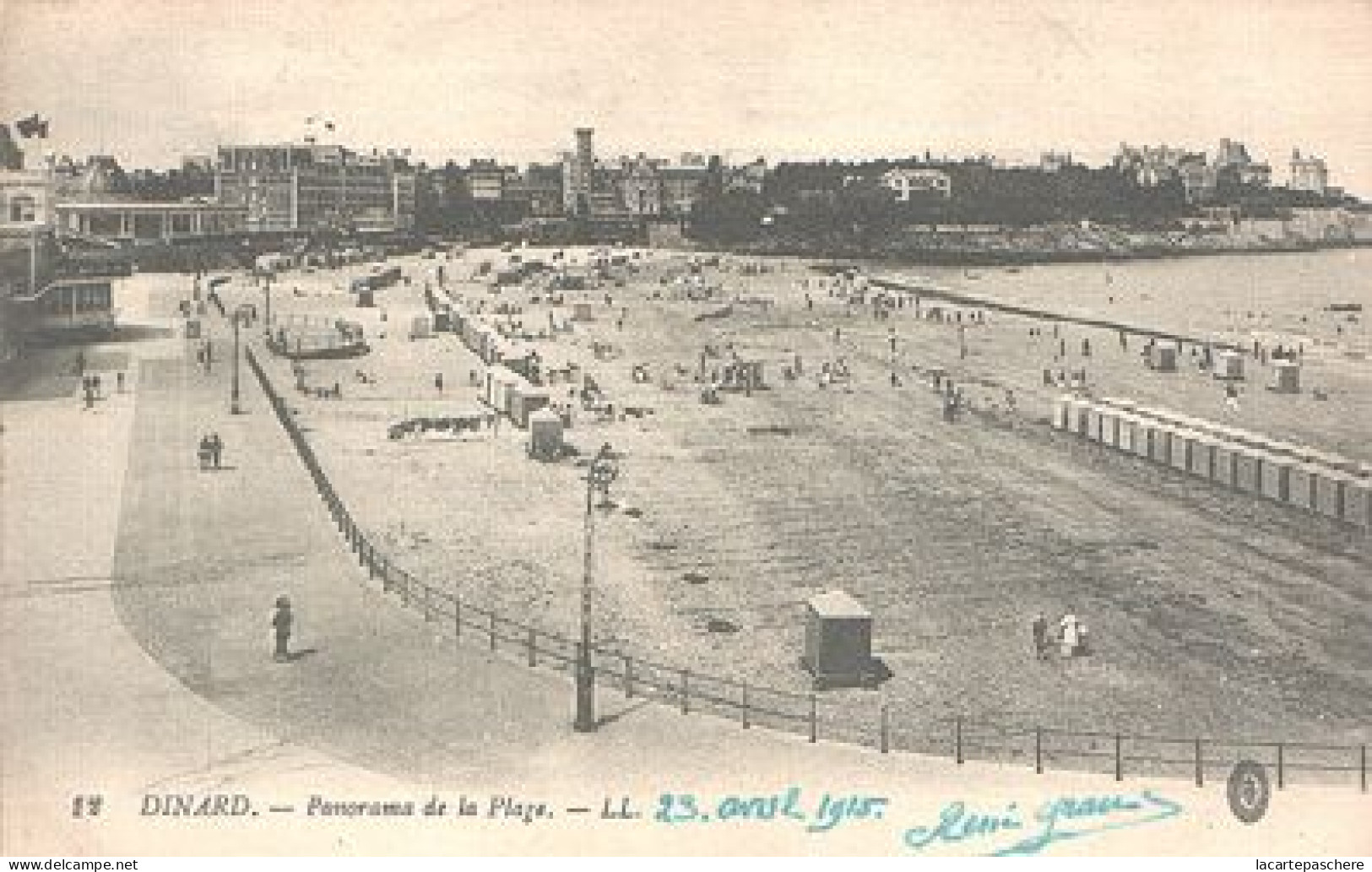 X2912 BRETAGNE  ILLE ET  VILAINE COTE D' EMERAUDE DINARD PANORAMA DE LA PLAGE - Dinard