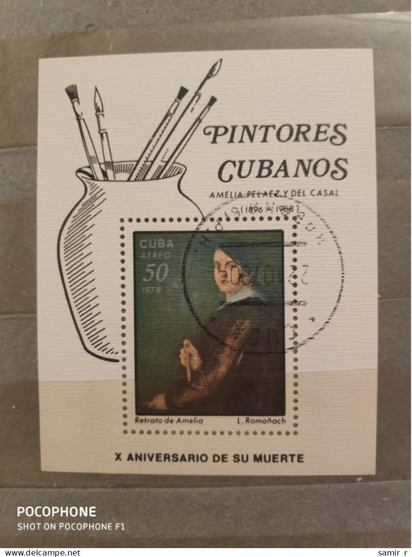 1978	Cuba	Paintings 11 - Oblitérés