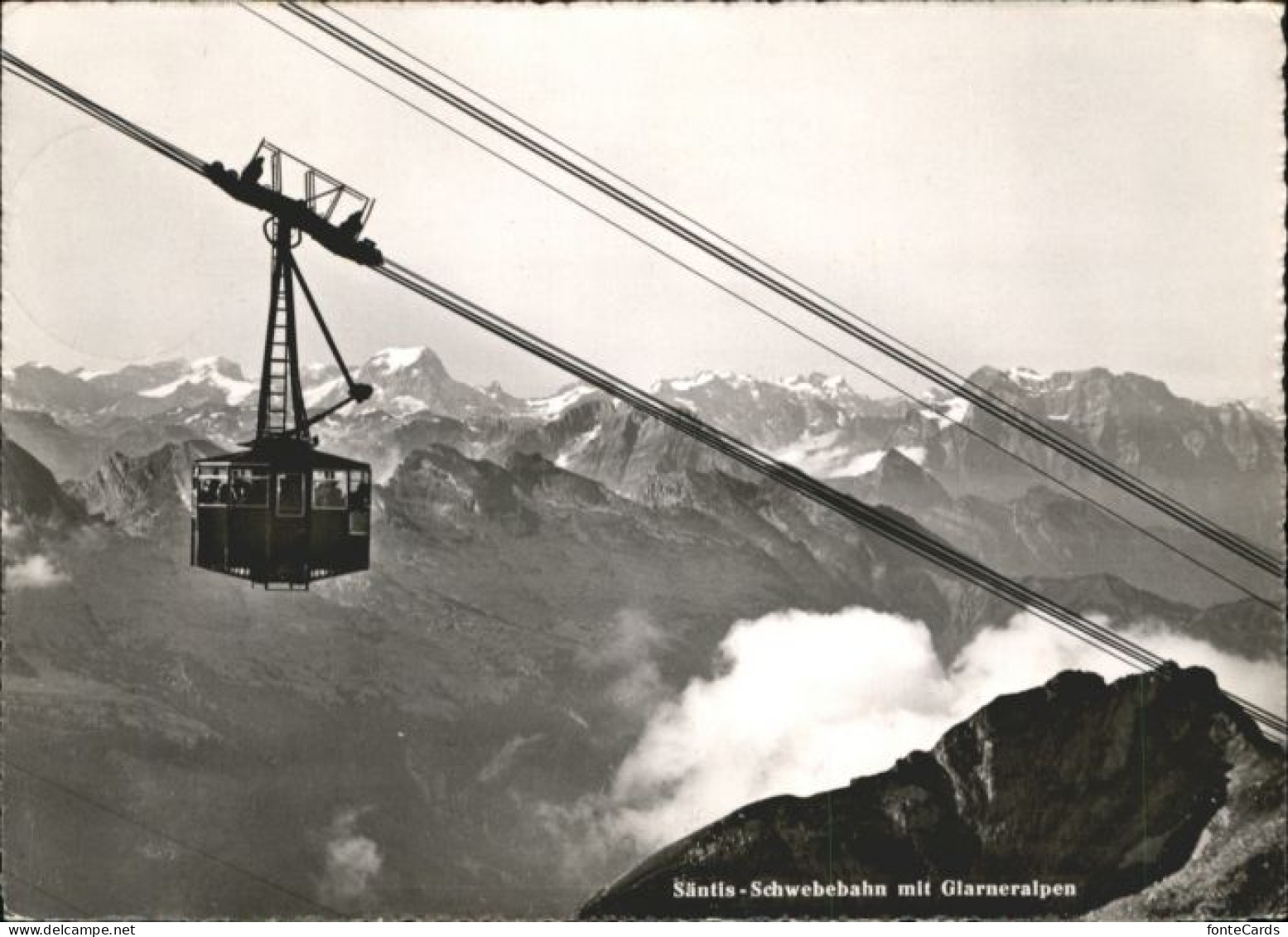 10906390 Saentis AR Saentis Schwebebahn Glarneralpen X Saentis - Autres & Non Classés