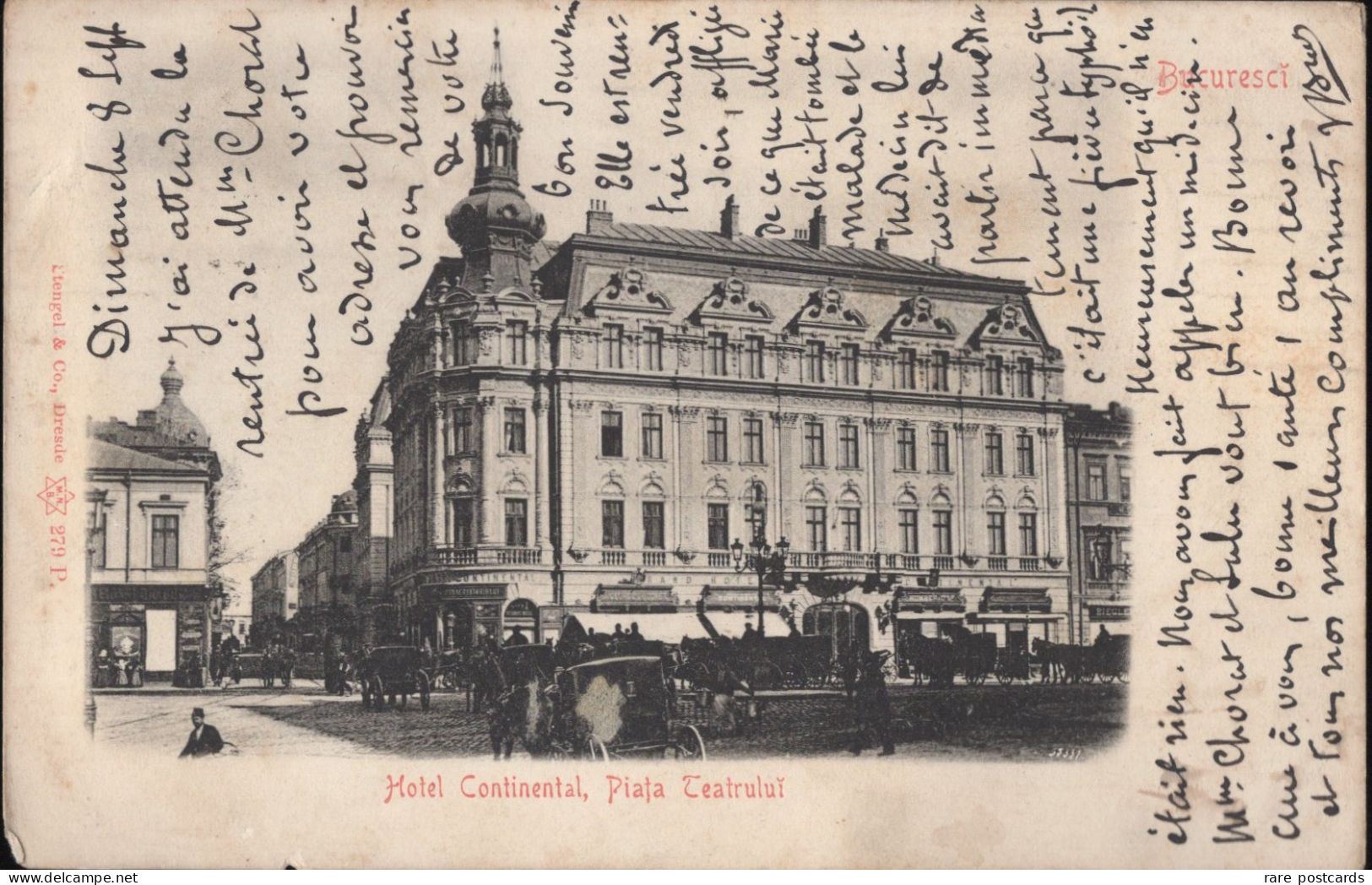 Bucuresti 1900 - Bucuresci - Romania