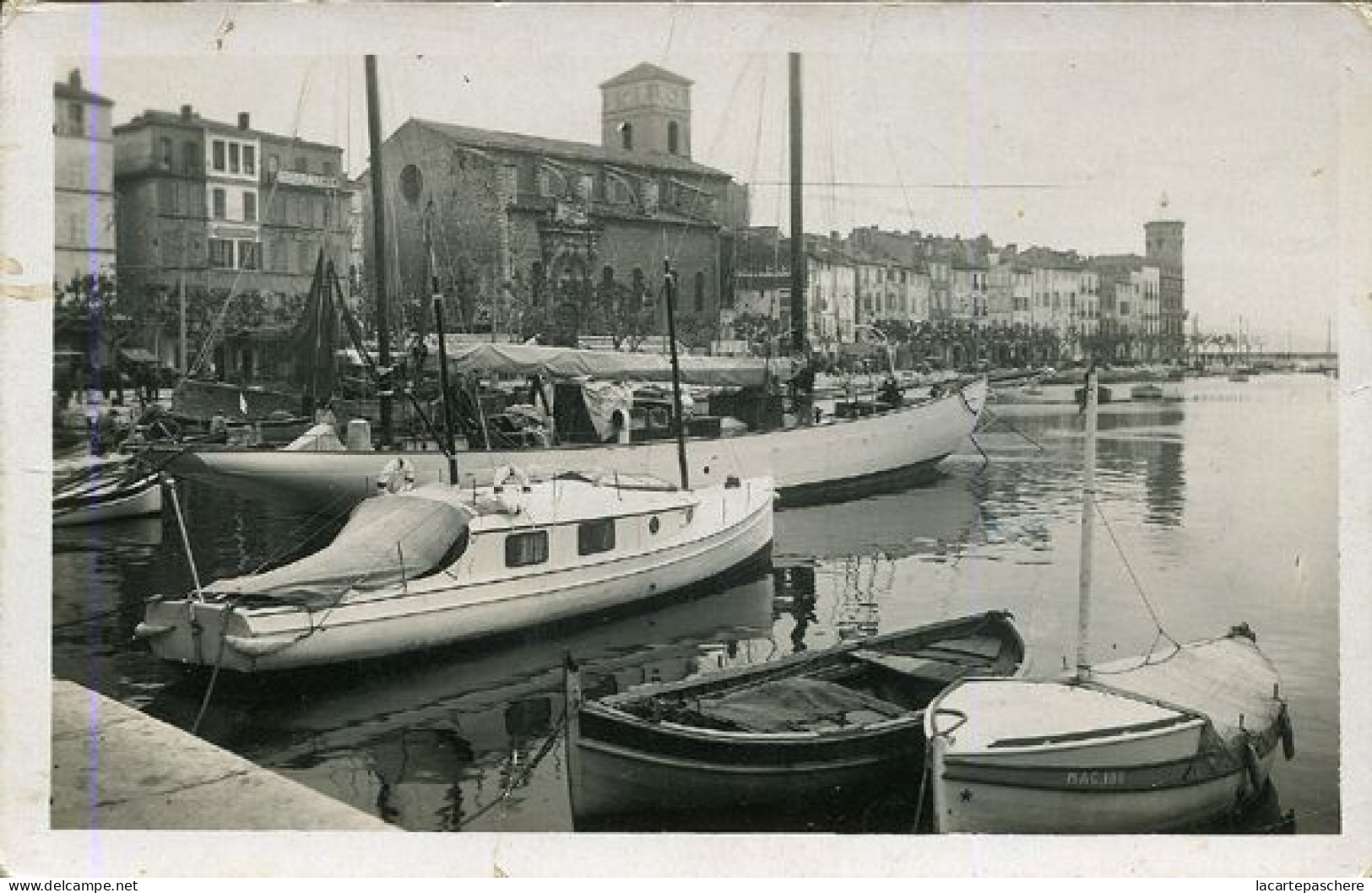 X127581 BOUCHES DU RHONE LA CIOTAT LE QUAI ET L' EGLISE - La Ciotat