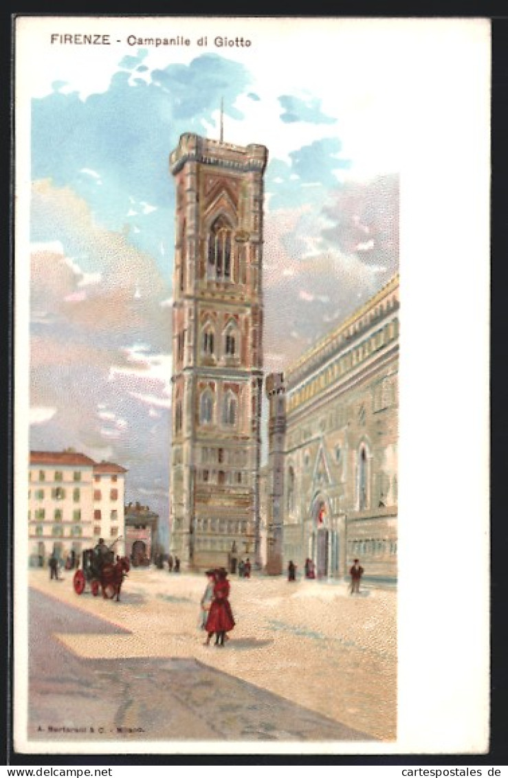 Cartolina Firenze, Campanile Di Giotto  - Firenze (Florence)