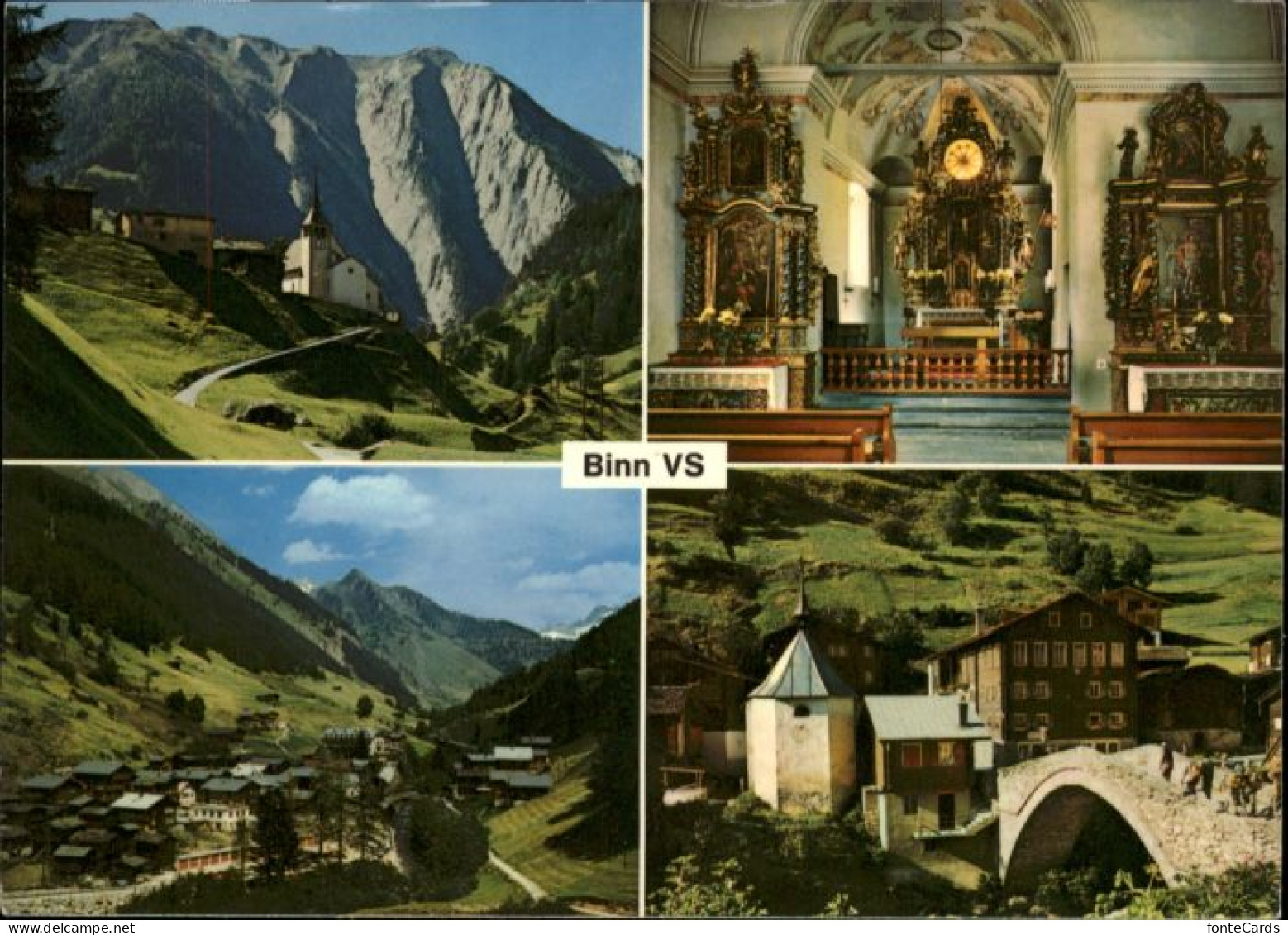 10906210 Binn Binn Kirche Altar Bruecke X Binn - Autres & Non Classés