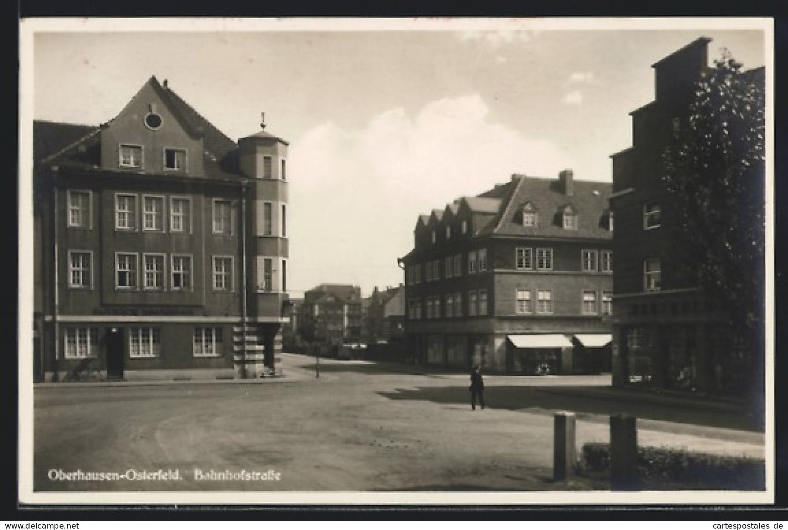 AK Oberhausen-Osterfeld, Gaststätte Innungshaus, Bahnhofstrasse  - Oberhausen