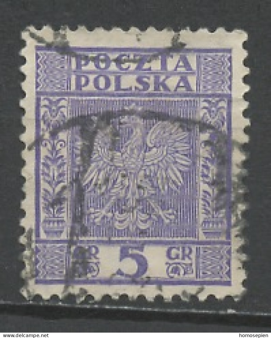 Pologne - Poland - Polen 1932-33 Y&T N°356 - Michel N°272 (o) - 5g Armoirie - Used Stamps